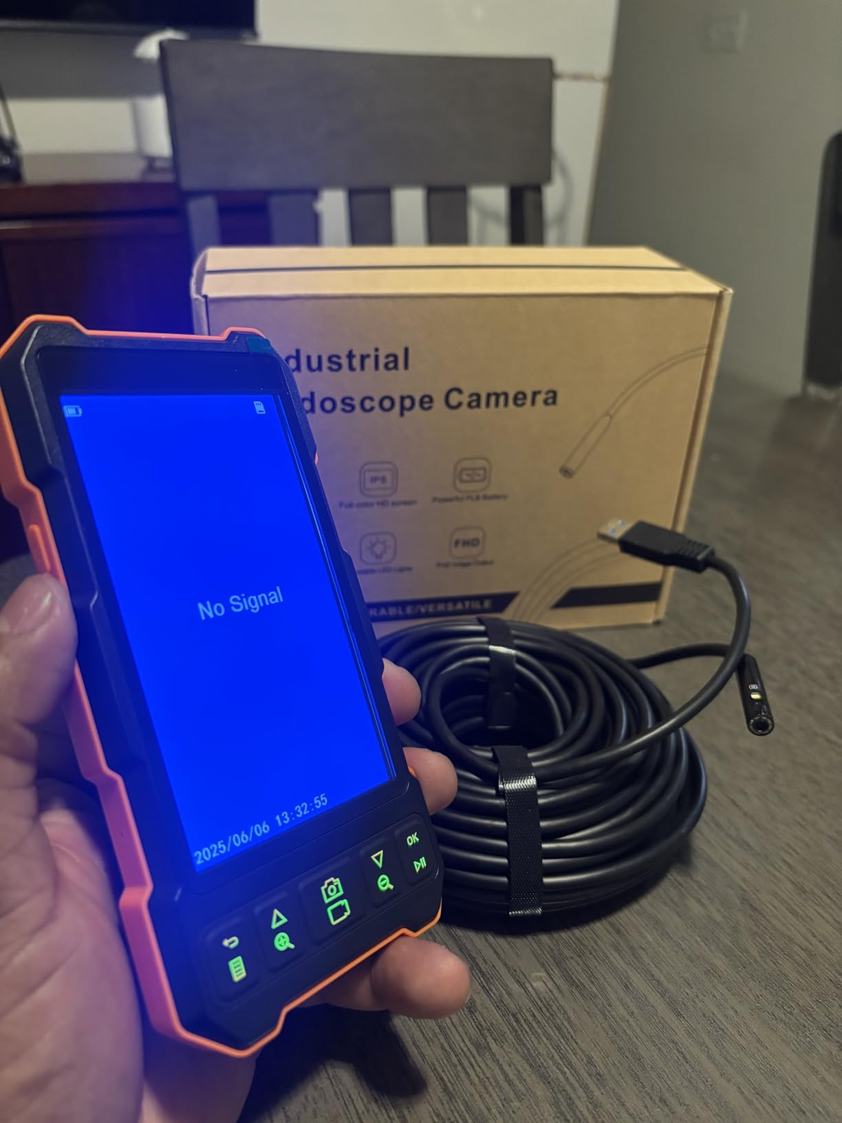 Epicmate Endoscope Camera with Light 50ft, 5