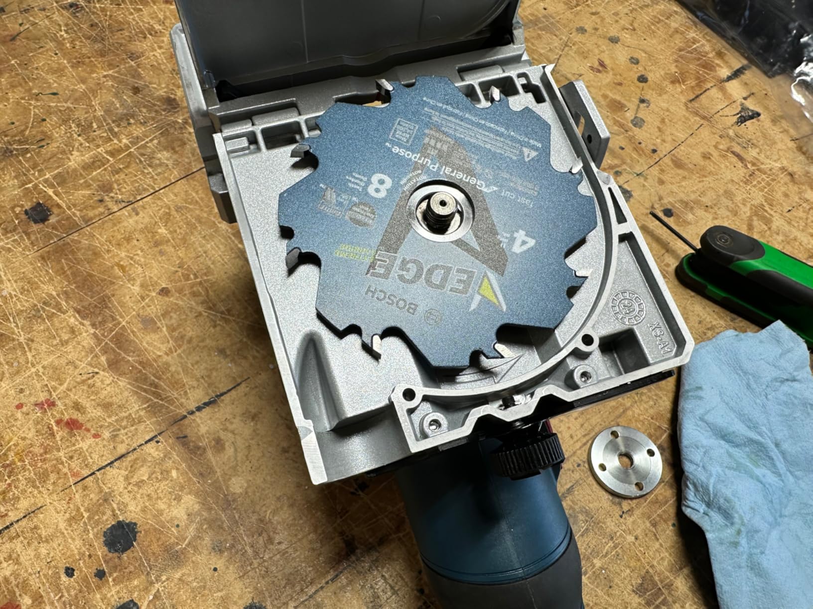 BOSCH GFF18V-086N 18V Brushless Biscuit Joiner - Cordless Woodworking Tool for Accurate Joints, Adjustable Cutting Depth, Dust Extraction Port, Ergonomic Design for Cabinetry & Furniture Making customer photo 2