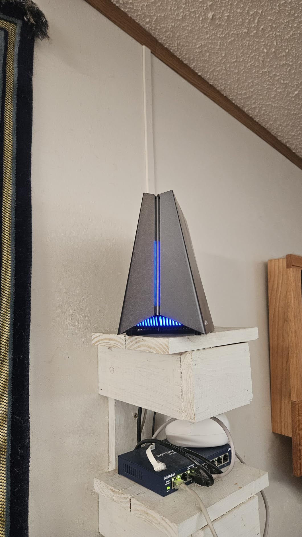 TP-Link Tri-Band BE11000 Wi-Fi 7 Gaming Router Archer GE650 | 6-Stream 11 Gbps supports 320MHz | 2×5G + 3×2.5G Ports USB 3.0 | Game Acceleration, Dedicated Gaming Port & Panel, RGB Lighting customer photo 1