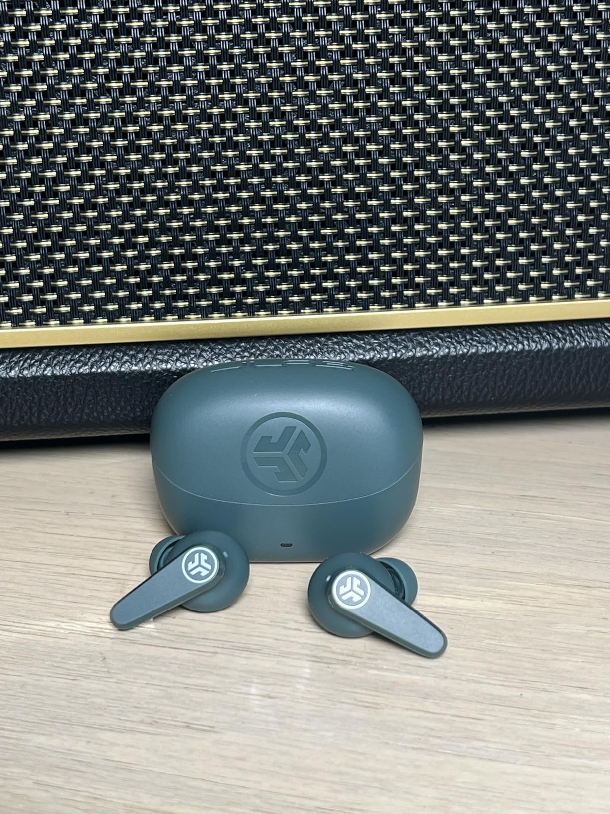 JLab Go Pods ANC True Wireless Bluetooth Earbuds & Charging Case, Hybrid Active Noise canceling + Be Aware for Safe Listening, 26+ Hours Total Playtime, Clear Calls, Custom Sound via App, Black customer photo 1