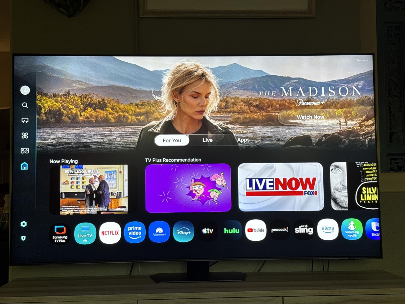 Samsung 65-Inch Class Neo QLED 4K QN90F Series, Vision AI, Mini LED Smart TV (2025 Model, 65QN90F) - Neo Quantum HDR+, Object Tracking Sound+ w/Dolby Atmos, Glare Free, Gaming Hub, Alexa Built-in customer photo 1