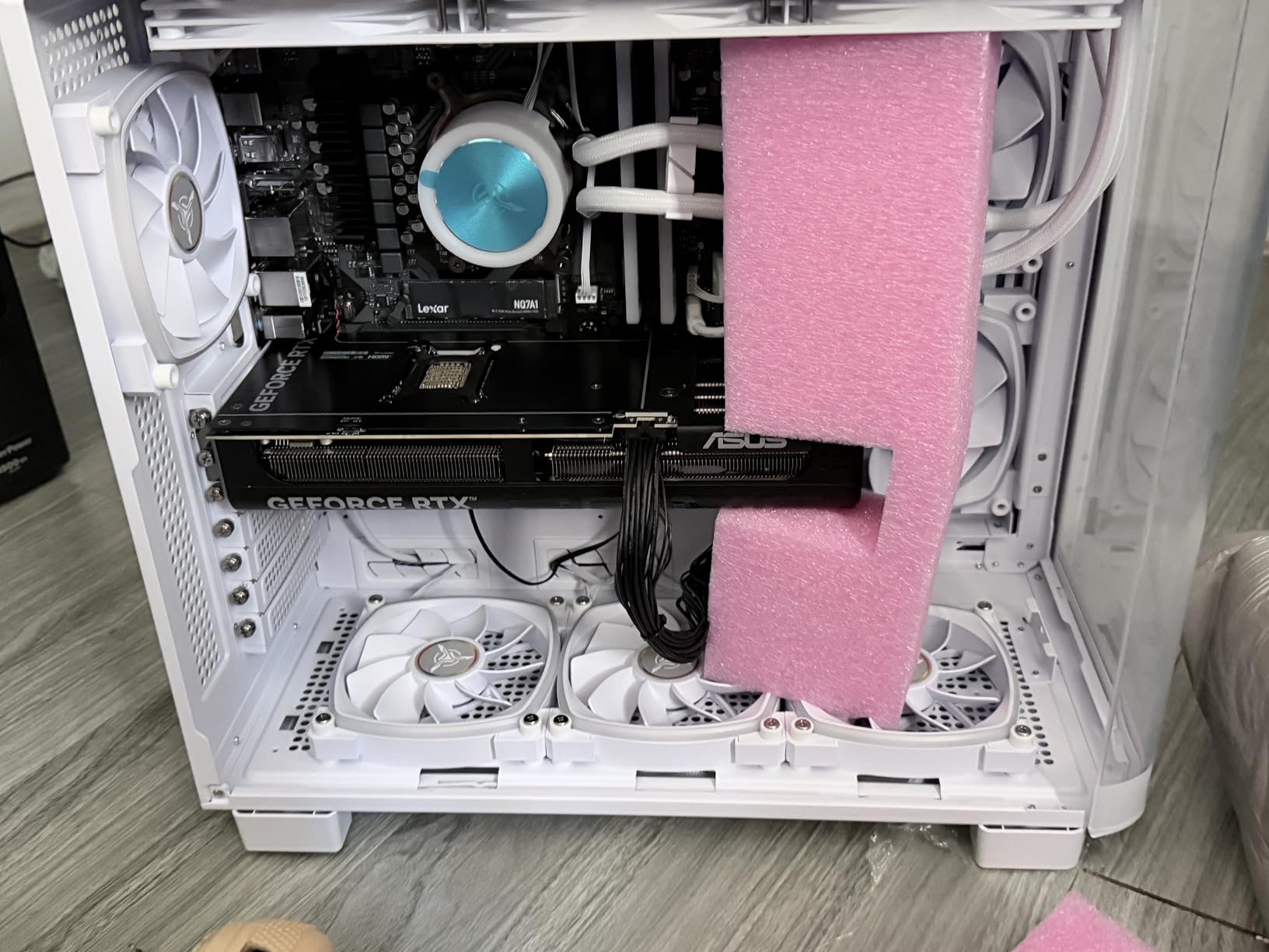 King 95 Gaming PC, AMD Ryzen 7 7800X3D 4.2GHz, NVIDIA RTX 5070 Ti 16GB VRAM, 1TB Gen4 NVMe SSD, 32GB DDR5 RAM 6000, 850W Gold ATX 3 PSU, 360 ARGB AIO, Wi-Fi, Win 11, Desktop customer photo 1