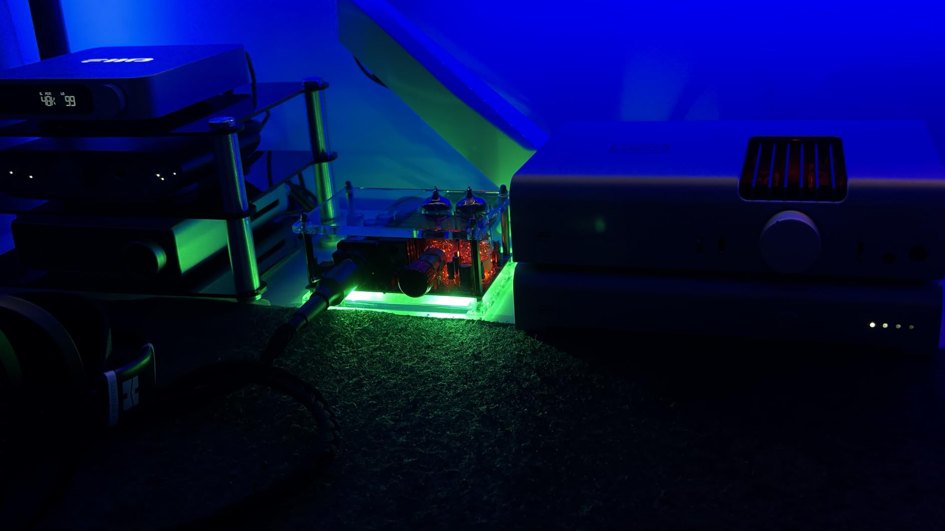 Apos Gremlin Headphone Amp Headphone Tube Amplifier,Class A Balanced Tube Amp,Replaceable Tubes 12au7,6922/XLR,4.4mm Balanced Interface.Amp for HiFi Desktop Speakers,Loved by Audio Enthusiasts customer photo 2