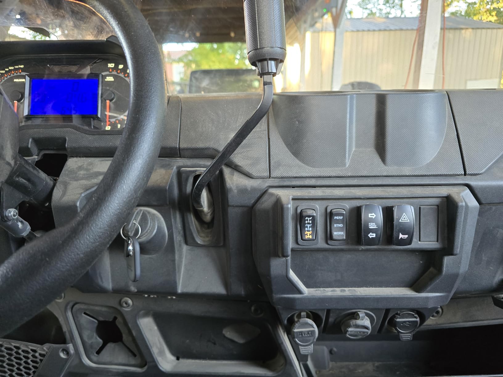 KEMIMOTO UTV Turn Signal Kit with 110D Horn, Pre-Wired, Plug and Play UTV ATV Blinker with Rocker Switch, Triangle Universal Street Legal Turn Signals Compatible with Polaris, Can-Am, Teryx, CFMOTO customer photo 2