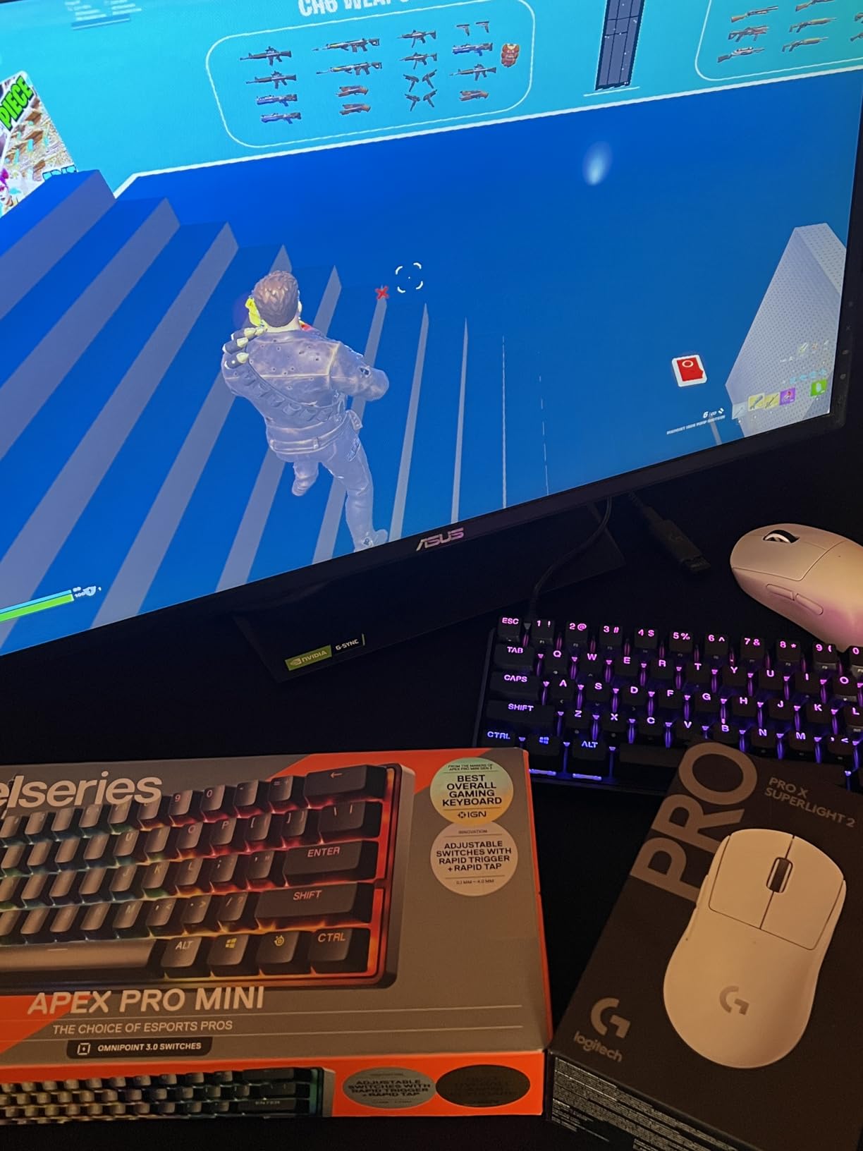 SteelSeries Apex Pro Mini Gen 3 OmniPoint 3.0 HyperMagnetic Switches - Adjustable Actuation - Rapid Trigger - Game-Ready Presets - Protection Mode - Rapid Tap/SOCD - RGB - PBT Keycaps - USB-C customer photo 2