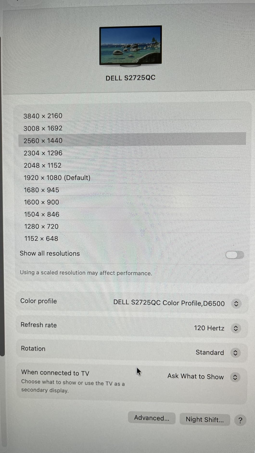 Dell 27 Plus 4K USB-C Monitor - S2725QC - 27-inch 4K (3840 x 2160) 120Hz 16:9 Display, AMD FreeSync Premium, sRGB 99%, Integrated Speakers, 1500:1 Contrast Ratio, Comfortview - Ash White customer photo 1