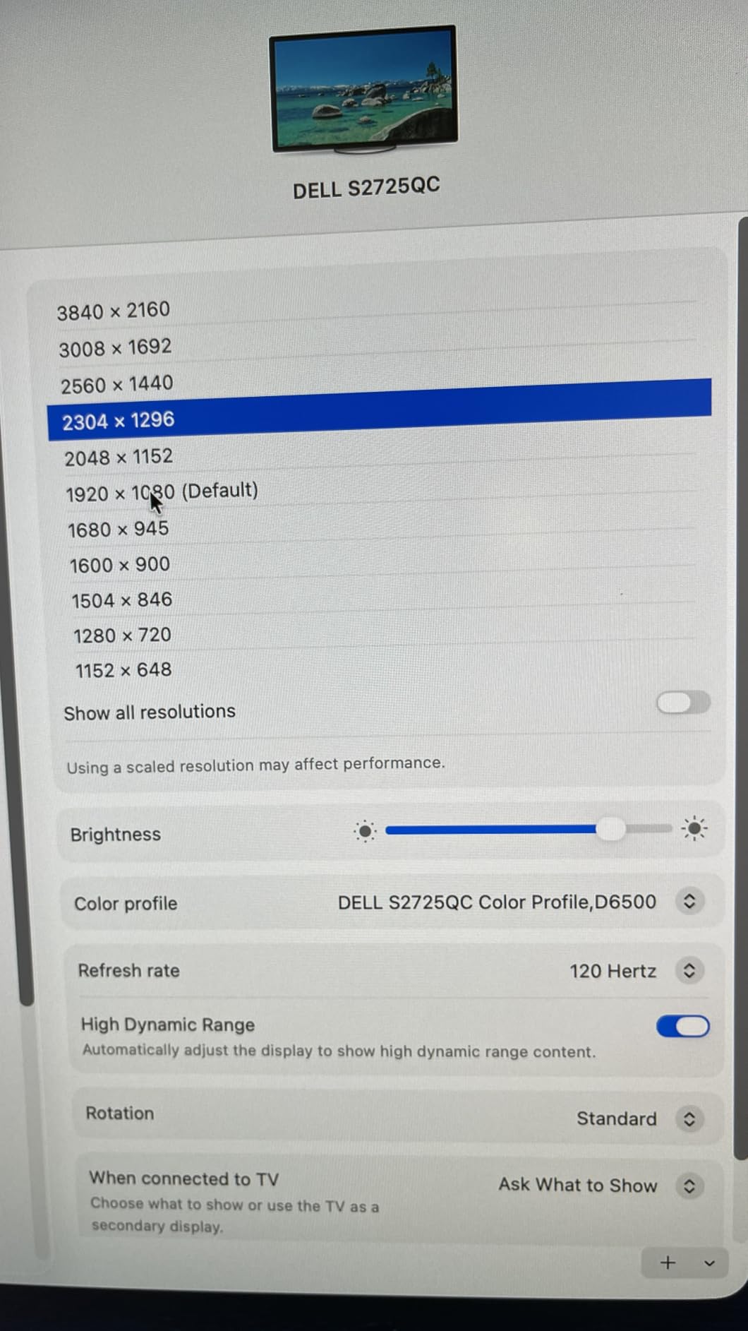 Dell 27 Plus 4K USB-C Monitor - S2725QC - 27-inch 4K (3840 x 2160) 120Hz 16:9 Display, AMD FreeSync Premium, sRGB 99%, Integrated Speakers, 1500:1 Contrast Ratio, Comfortview - Ash White customer photo 2