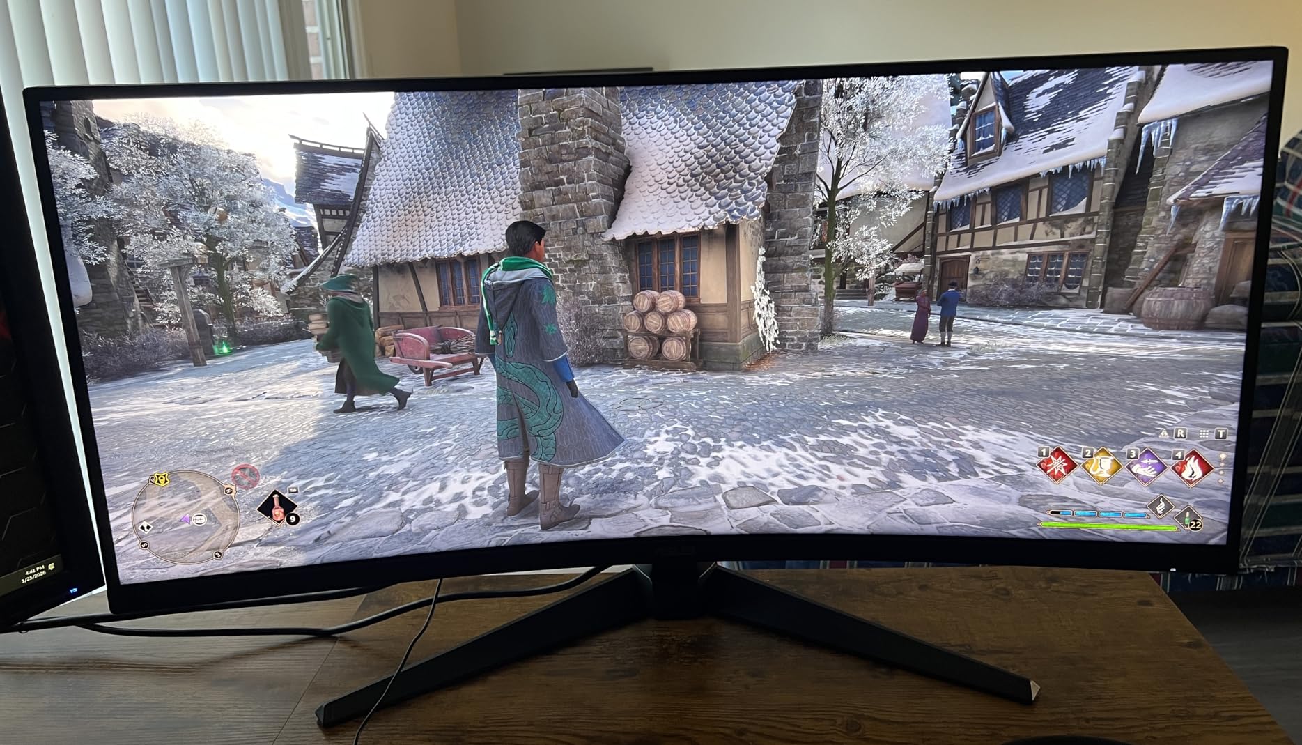 ASUS TUF Gaming 24 inch (23.8 inch viewable) 1080P Monitor (VG249QE5A) - FHD, 144Hz Overclock to 146Hz, IPS, Extreme Low Motion Blur Sync, 1ms, Speakers, Variable Overdrive, DisplayWidget Center, 3yr Warranty customer photo 1