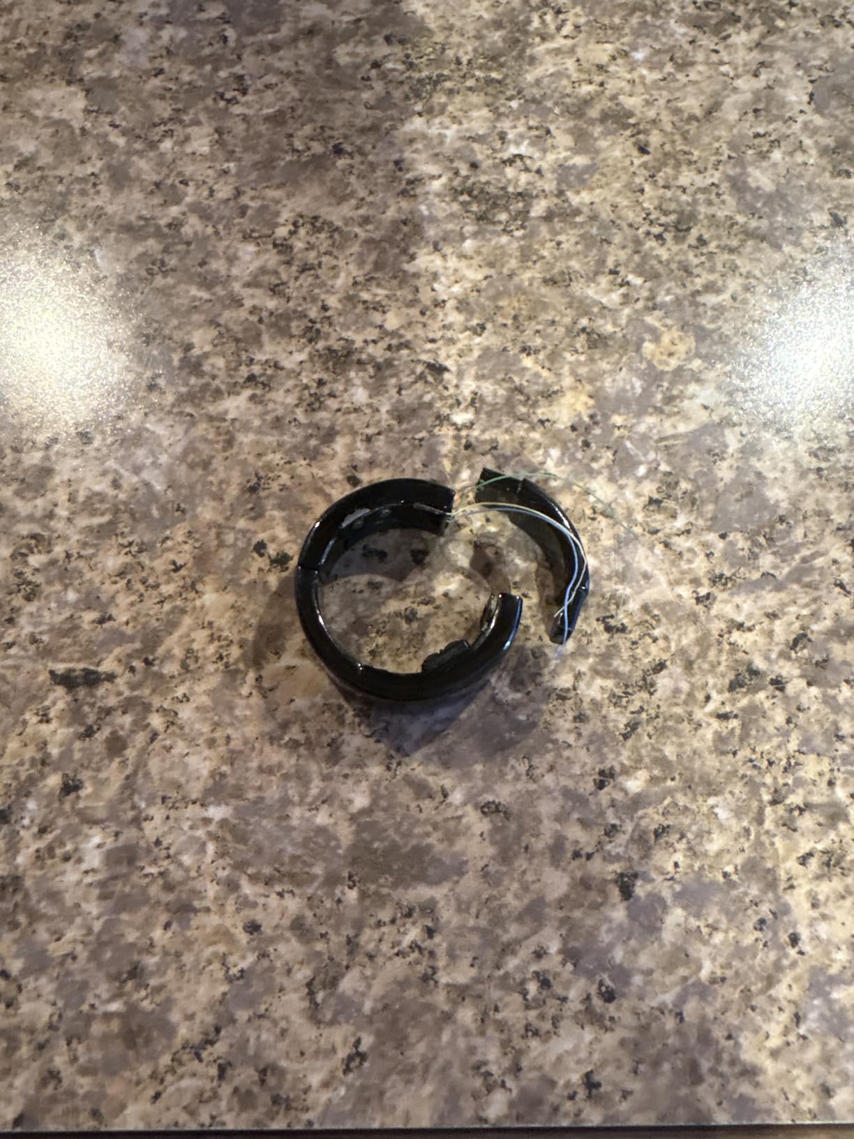 Circul Smart Ring-AI Smart Rings, Automatically Adjustable Wearable Ring for Men & Women, No App Subscription, Fitness Ring for Sleep Tracking - Heart Rate - Fitness Tracker (Space Grey, Size L) customer photo 1