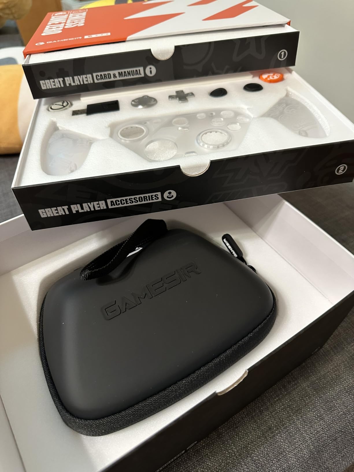 GameSir G7 Pro Wireless Gaming Controller - Officially Licensed for Xbox Series X|S, Xbox One, Windows PC & Android, TMR Joysticks, 1000Hz Polling Rate, Charging Station - Zenless Zone Zero Edition customer photo 2