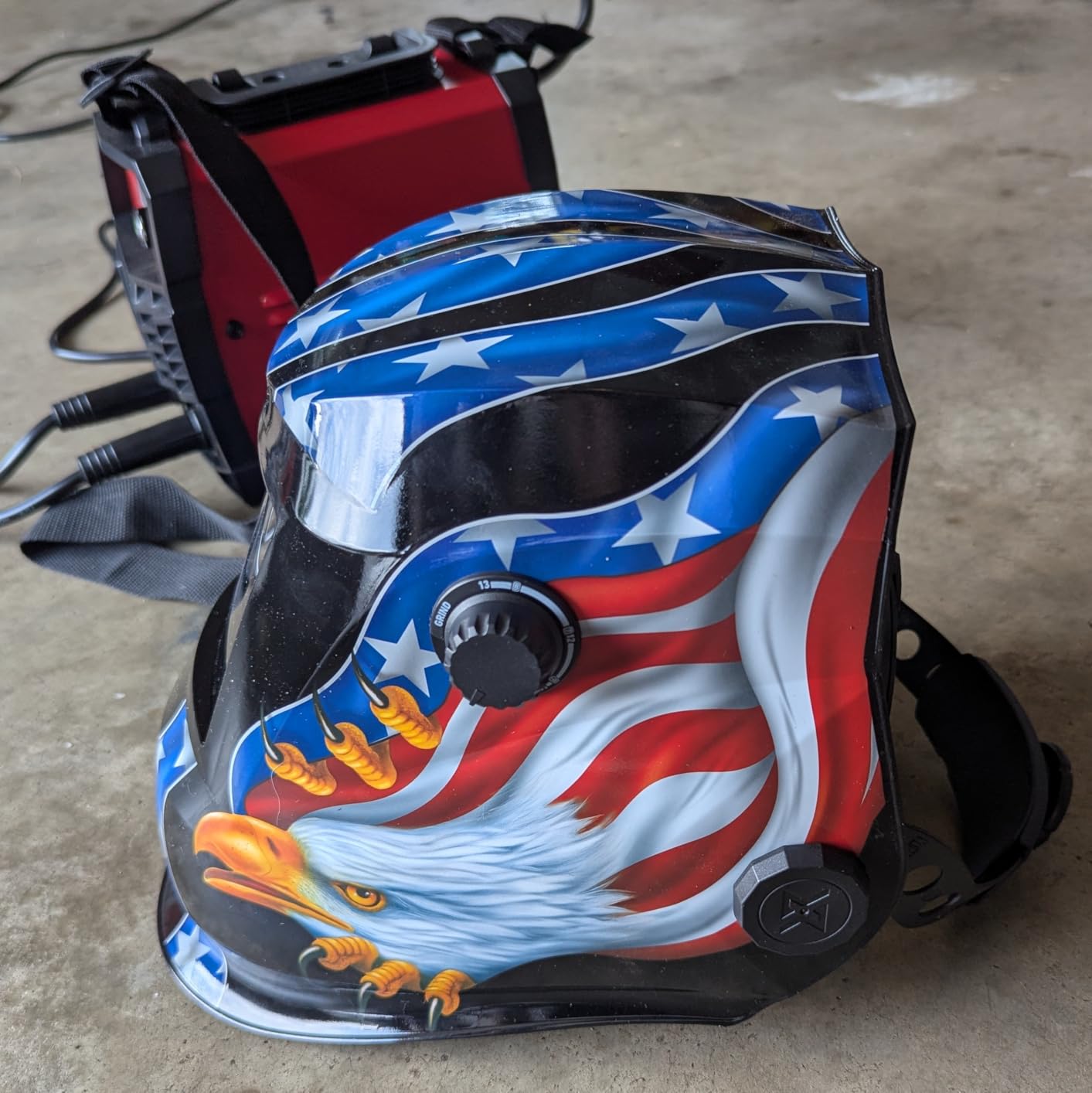 VILSIN Welding Helmet Auto Darkening Large View, Welding Hood True Color Solar Powered With 2 Arc Sensor, Wide Shade 3/4-8/9-13 for Welding Mask TIG MIG ARC Welding Shield, K23-5022-LY customer photo 2