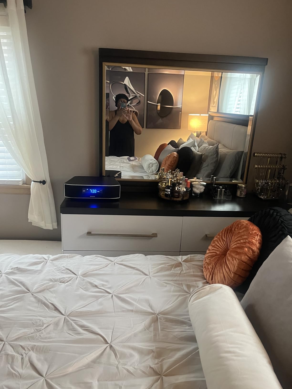 AIWA - Exos Home Speaker, Premium 30W RMS Sound System with CD Player, Bluetooth Connectivity, FM Radio, Optical Digital Input, Dual 1