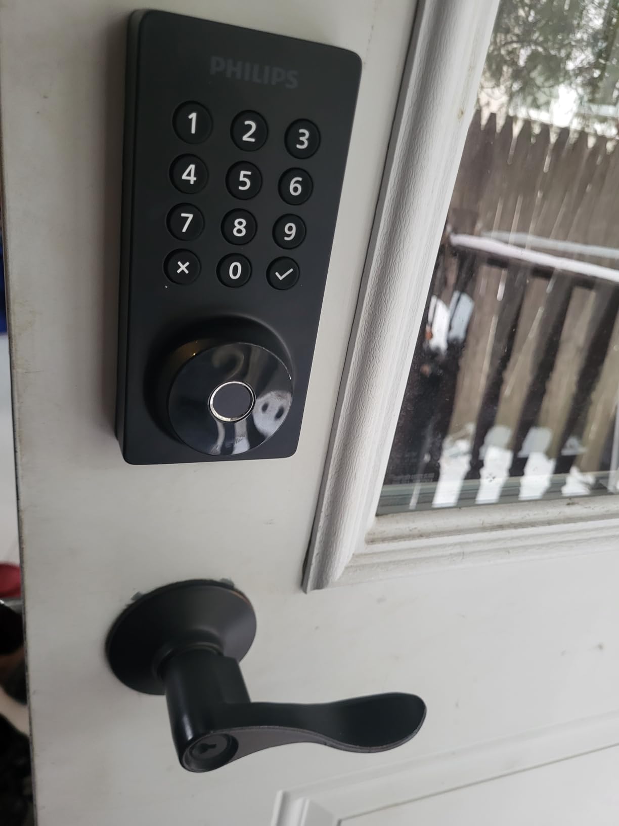 Philips Wi-Fi Door Lock, WiFi Smart Lock Keyless Entry Deadbolt for Front Door, Compatible with Alexa & Google Assistant, Remote Control, Built-in WiFi customer photo 1