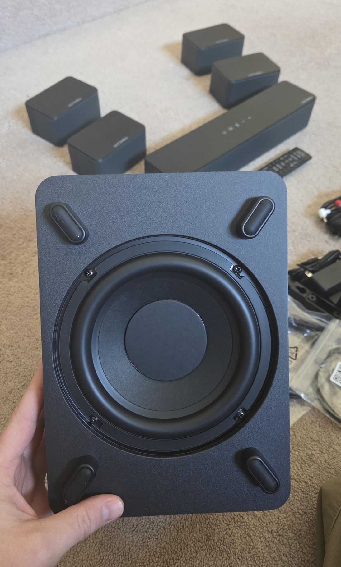 ULTIMEA 5.1CH Surround Sound Bar with Subwoofer, Dolby Atmos, VoiceMX, BassMX, APP, 300W Soundbar for Smart TV, Home Theater Surround Sound System for TV, BT 5.4, Poseidon M60 (2025 Model) customer photo 2