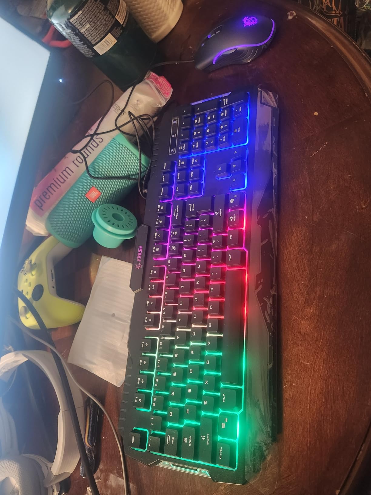 MSI Codex Z2 Gaming Desktop: AMD R7-8700F, GeForce RTX 5060, 32GB DDR5, 1TB m.2 NVMe SSD, USB Type-C, VR-Ready, Windows 11 Home customer photo 1