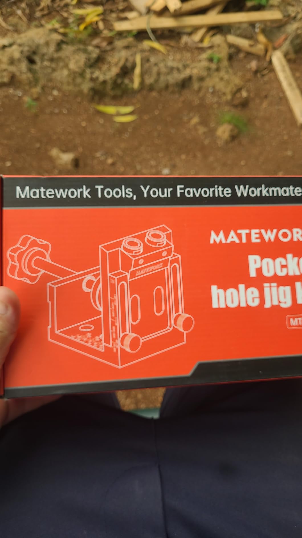Dowel Jig, Matework Adjustable Width Doweling Jig for Woodworking, Biscuit Joiner with Imperial Side Scales for Centering, Drill Guide for Straight Holes Dowel Jig Kit with 3 Drill Bits & 3 Stop Rings customer photo 1