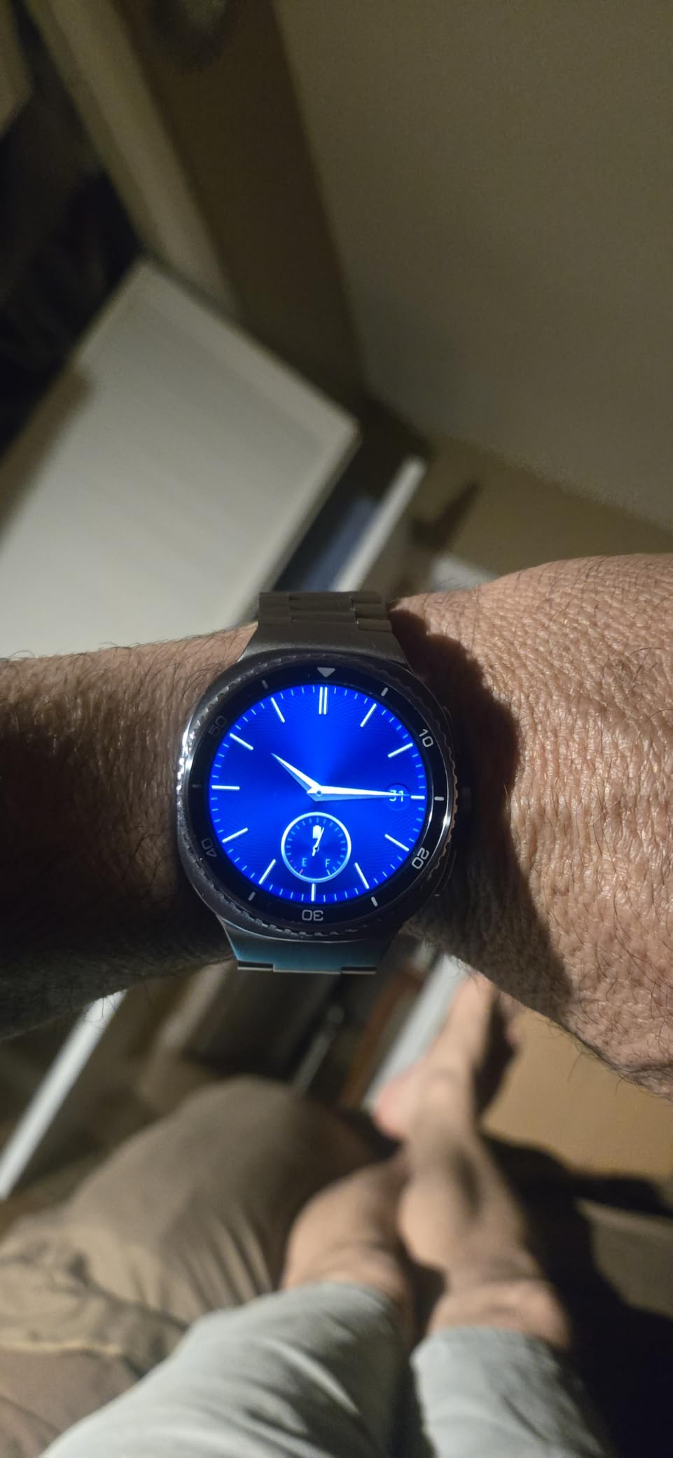 Galaxy Watch 8 Classic (2025) 46mm Bluetooth Smartwatch, Cushion Design, Rotating Bezel, Quick Button, Sleep Coaching, Running Coach, Energy Score, Black [US Version, 2 Yr Warranty] customer photo 2
