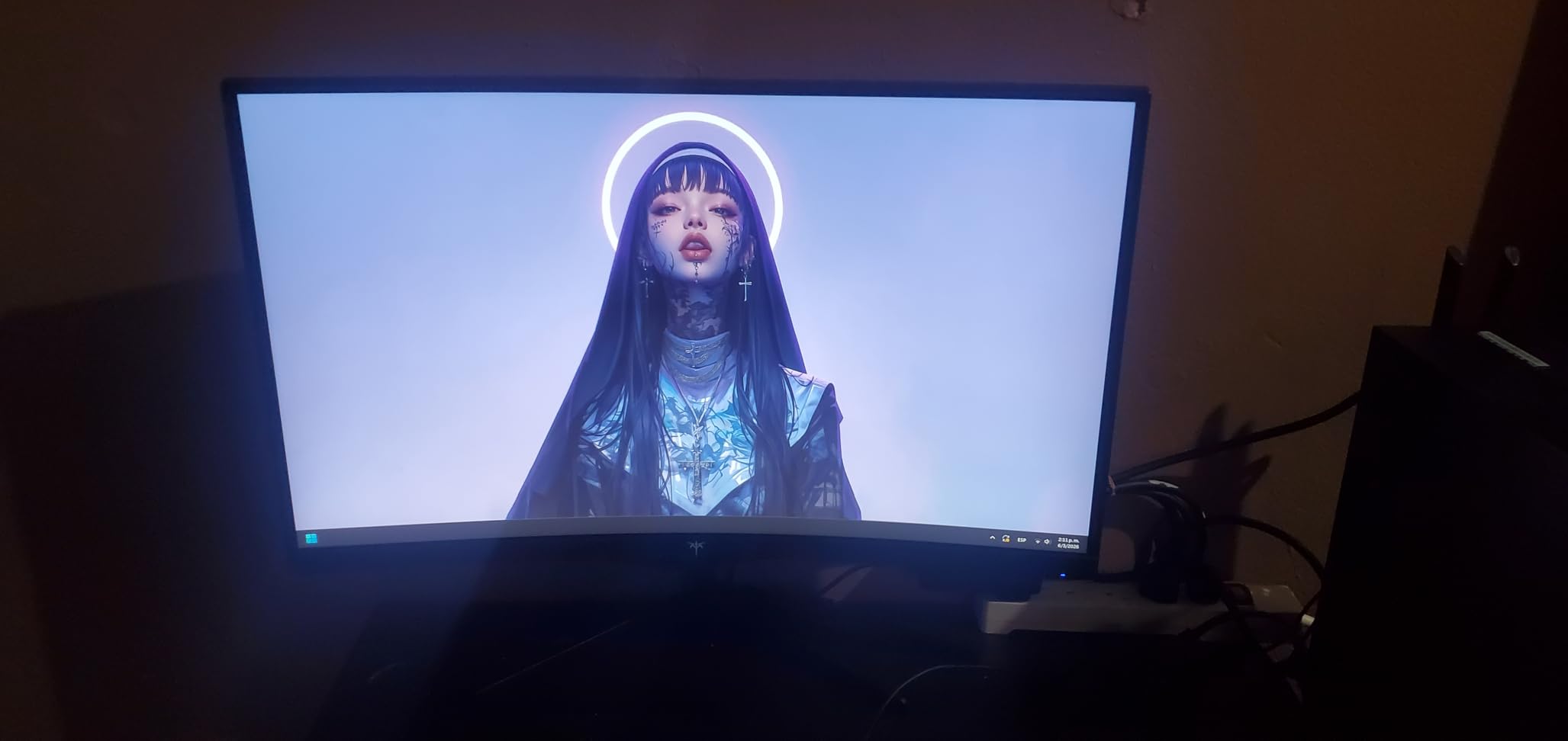 KTC 27 Inch Gaming Monitor - 2K QHD 2560 x 1440 Monitor, Up to 210Hz & 1ms, Built-in Speakers, Adaptive Sync, HDR400, 131% sRGB, IPS Monitors Gamer with HDMI 2.0 x 2 & DP1.4 x 2, H27T22C-3 customer photo 2