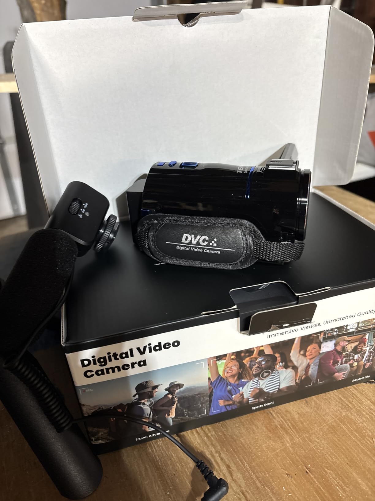 5K Video Camera Camcorder, UHD 64MP Vlogging Camera for YouTube with 3