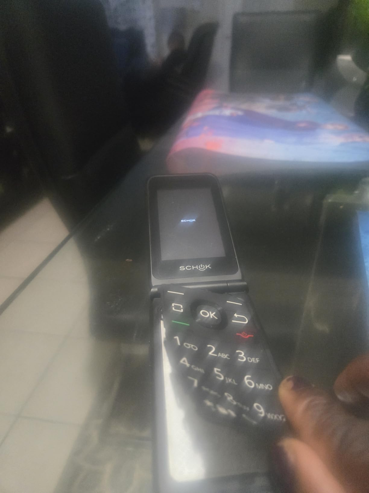 Schok 4G Flip Phone Unlocked, 3.2