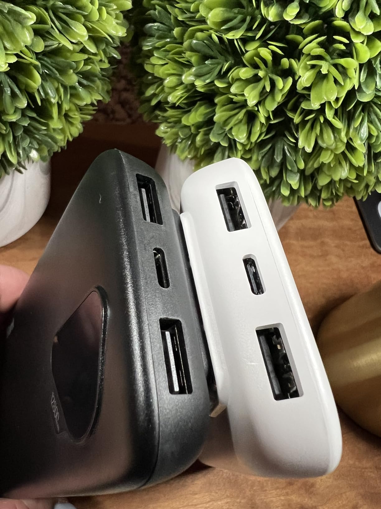 2026 2-Pack 12800mAh Portable Charger with Built in Cables, Travel Essential Battery Pack, 4 Outputs 2 Inputs Slim Power Bank with Cord Wires for iPhone 17/16/15/14, Samsung Galaxy S23/22, Pixel etc customer photo 1