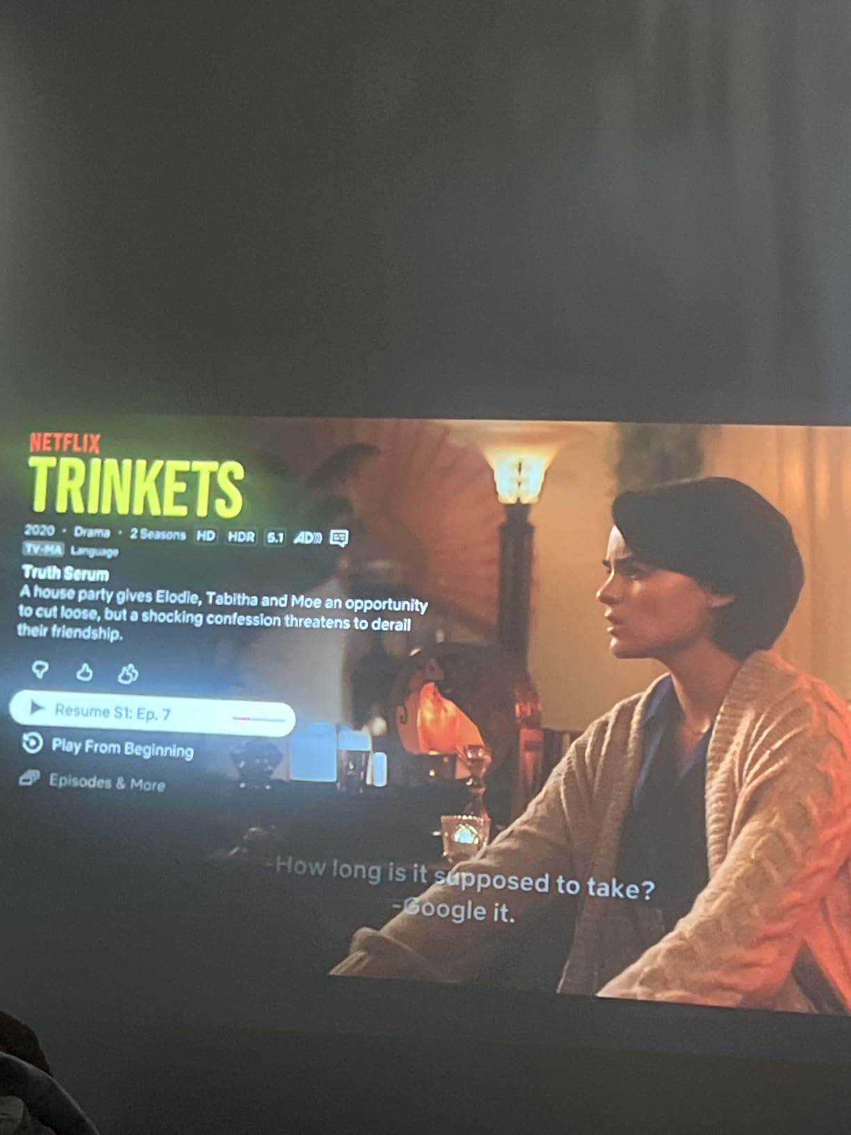 GooDee 4K Smart Projector with 3000 ANSI Lumens, WiFi, Bluetooth, Dolby Audio, Auto Focus customer photo 1