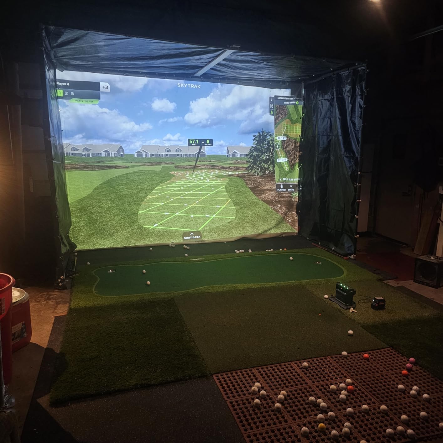 GooDee 4K Smart Projector with WiFi & Bluetooth - 3000 ANSI UHD, ToF Auto Focus Keystone MEMC, Dolby Audio Home Theater Video Projector Built-in Streaming Apps, Indoor & Outdoor Movies, Gaming customer photo 2