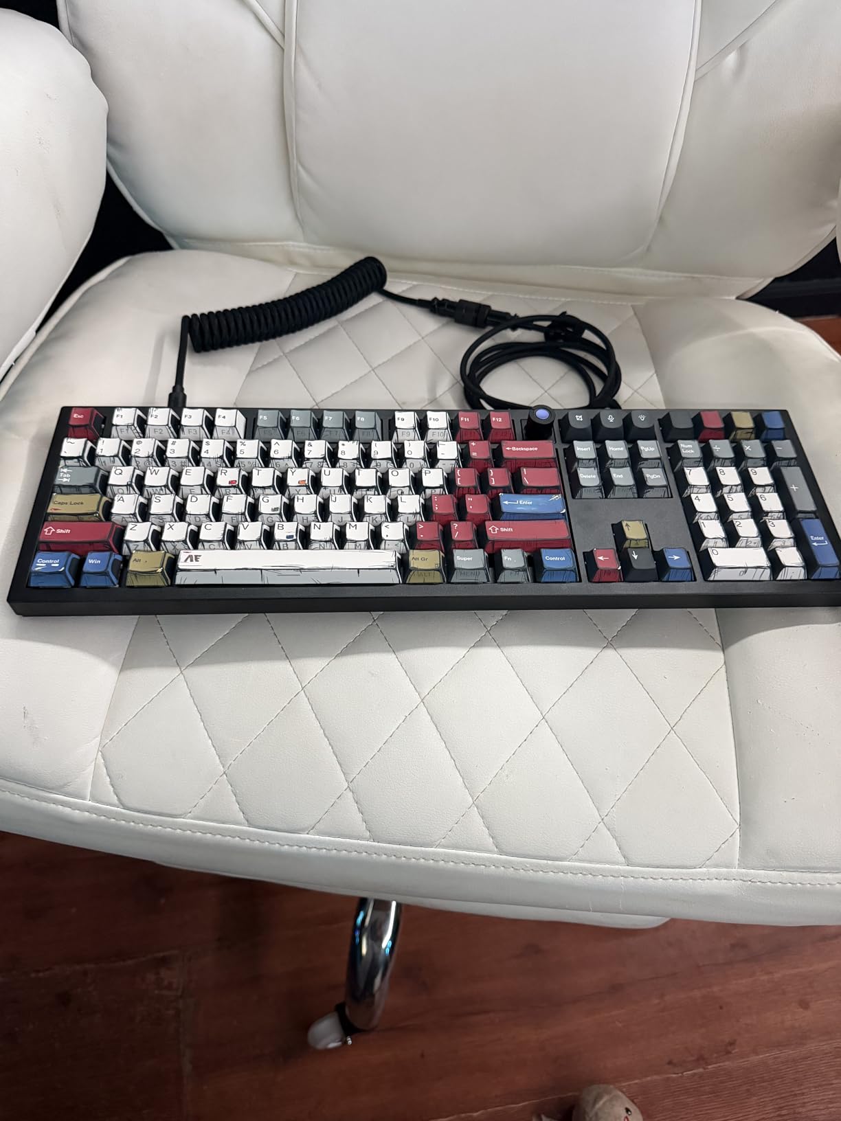 Q6 HE Wired Hall Effect Keyboard, Rapid Trigger Magnetic Switch Keyboard Hot Swappable, 8000 Hz Polling Rate Full-Size Layout Aluminum, Custom RGB for Mac Windows Linux - Black customer photo 1