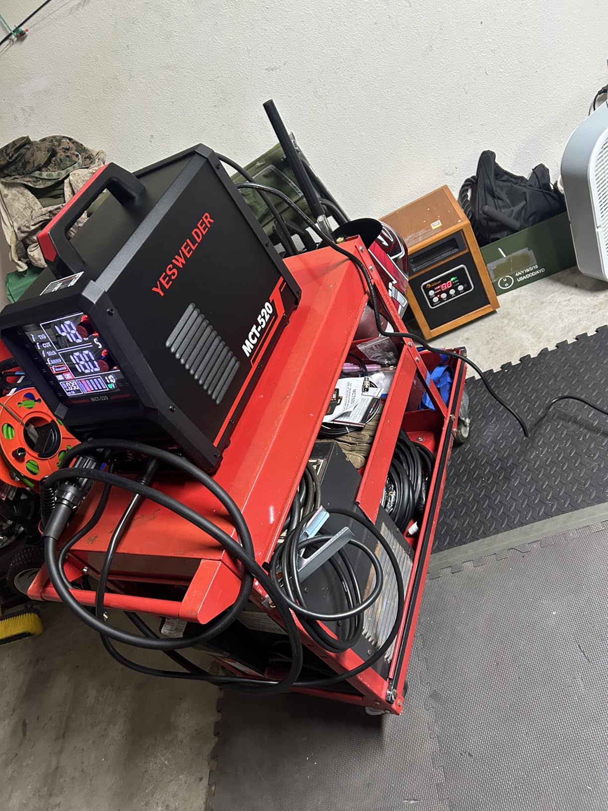 YESWELDER Multifunctional Welders Combo&Plasma Cutter, 6-In-1 MIG/Flux Core MIG/CUT/TIG/Stick/Spool Gun Compatible, 200A MIG/TIG/Stick & 50A CUT, 110V/220V MCT-520 customer photo 2