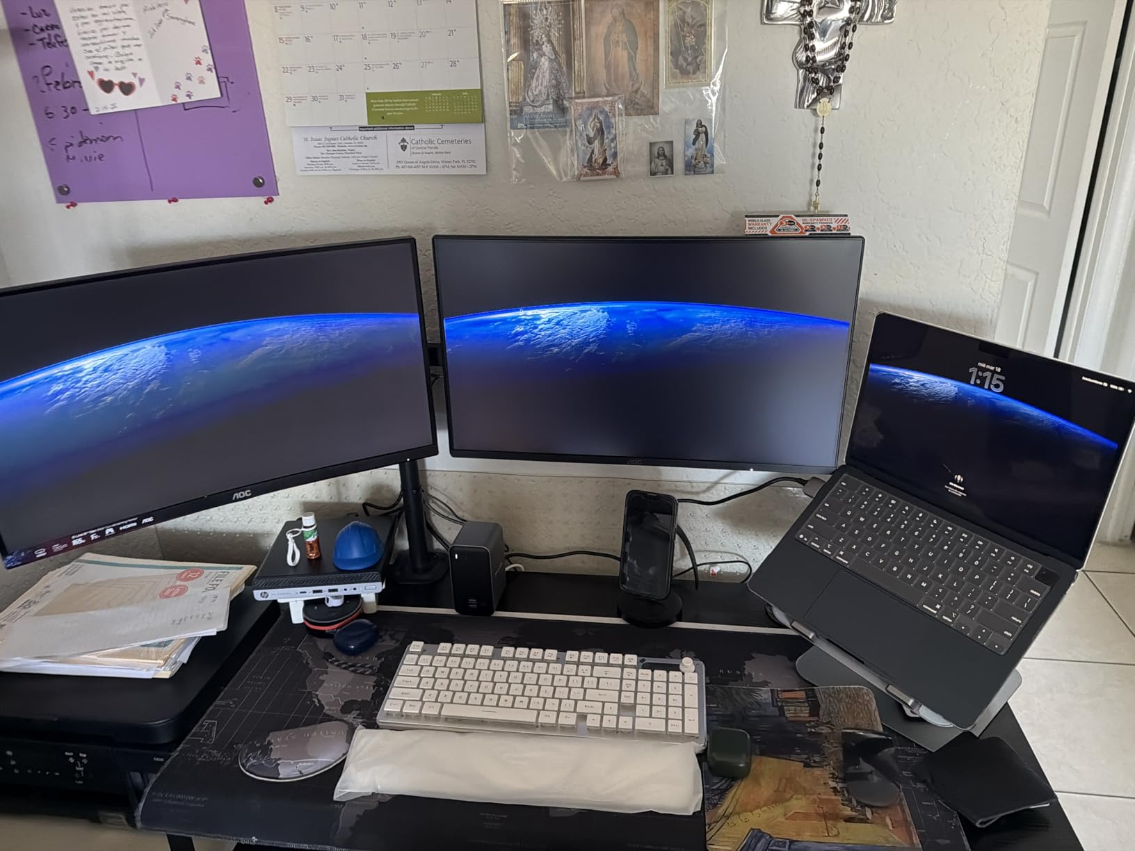 AOC 24G51F 24 inch Gaming Monitor 1920x1080 144Hz, IPS Panel, Console Gaming Ready, Full HD, 3-Sided Frameless, 1x HDMI 2.0, 1x Display Port, 3-Year Zero-Bright-Dot customer photo 1