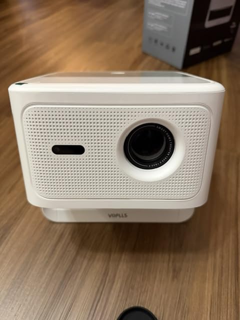 【Official Licensed Google TV】4K Smart Projector with WiFi and Bluetooth, VOPLLS Outdoor Projectors with Dolby/Auto Focus, Portable Movie Phone Wireless Gaming Wifi Proyector for Bedroom/Home/Celling customer photo 2