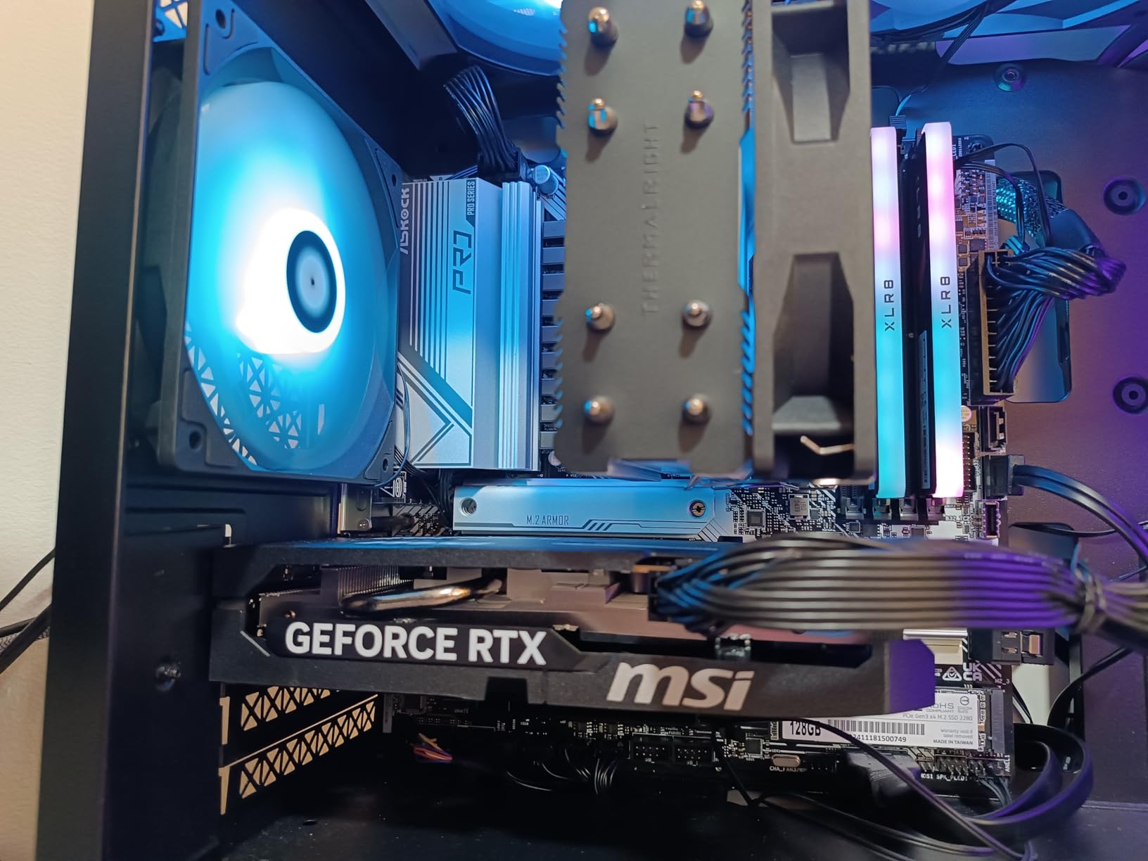 msi Gaming RTX 5050 8G Shadow 2X OC Graphics Card (8GB GDDR6,128-bit, Extreme Performance: 2617 MHz, DisplayPort x3 2.1a, HDMI 2.1b, NVIDIA Blackwell Architecture) customer photo 1