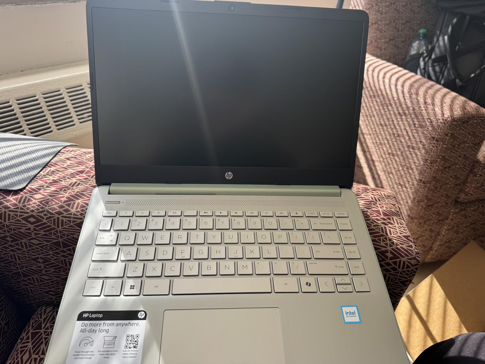 HP 14 Laptop Student Business 2025 Flagship Computer, AI Copilot, 4-Core 13th Gen Intel CPU, 16GB RAM 628GB Storage (128GB UFS+500GB Ext), 1-Yr Office 365, Long Battery HubxcelAccessory Win 11S Silver customer photo 1
