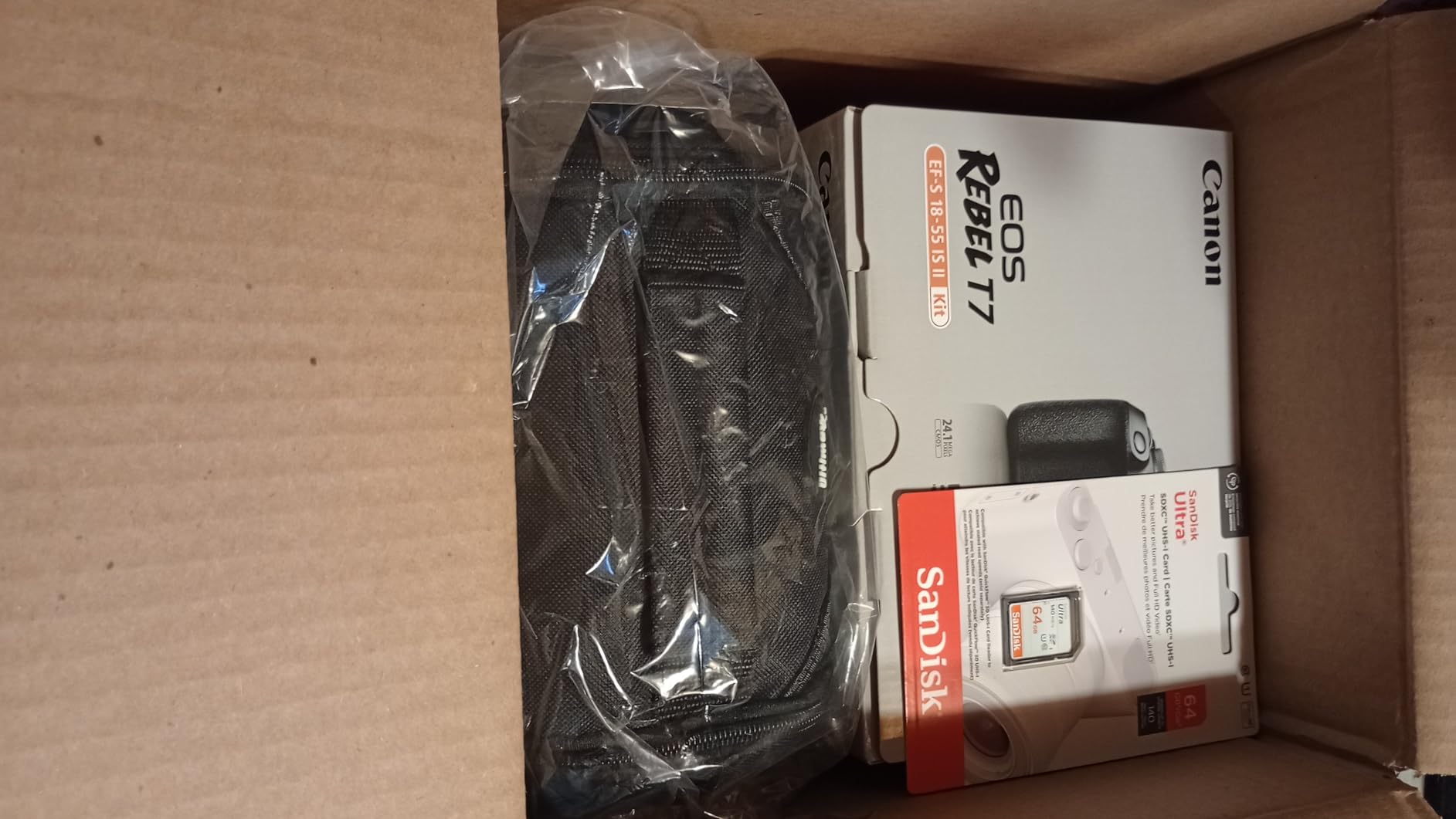 EOS Rebel T7 DSLR Camera | 24.1MP APS-C CMOS Sensor with DIGIC 4+ Image Processor | Built-in Wi-Fi & NFC | EF Lens Compatible Beginner Photography Camera Kit with Shoulder Bag and 64GB Card customer photo 1