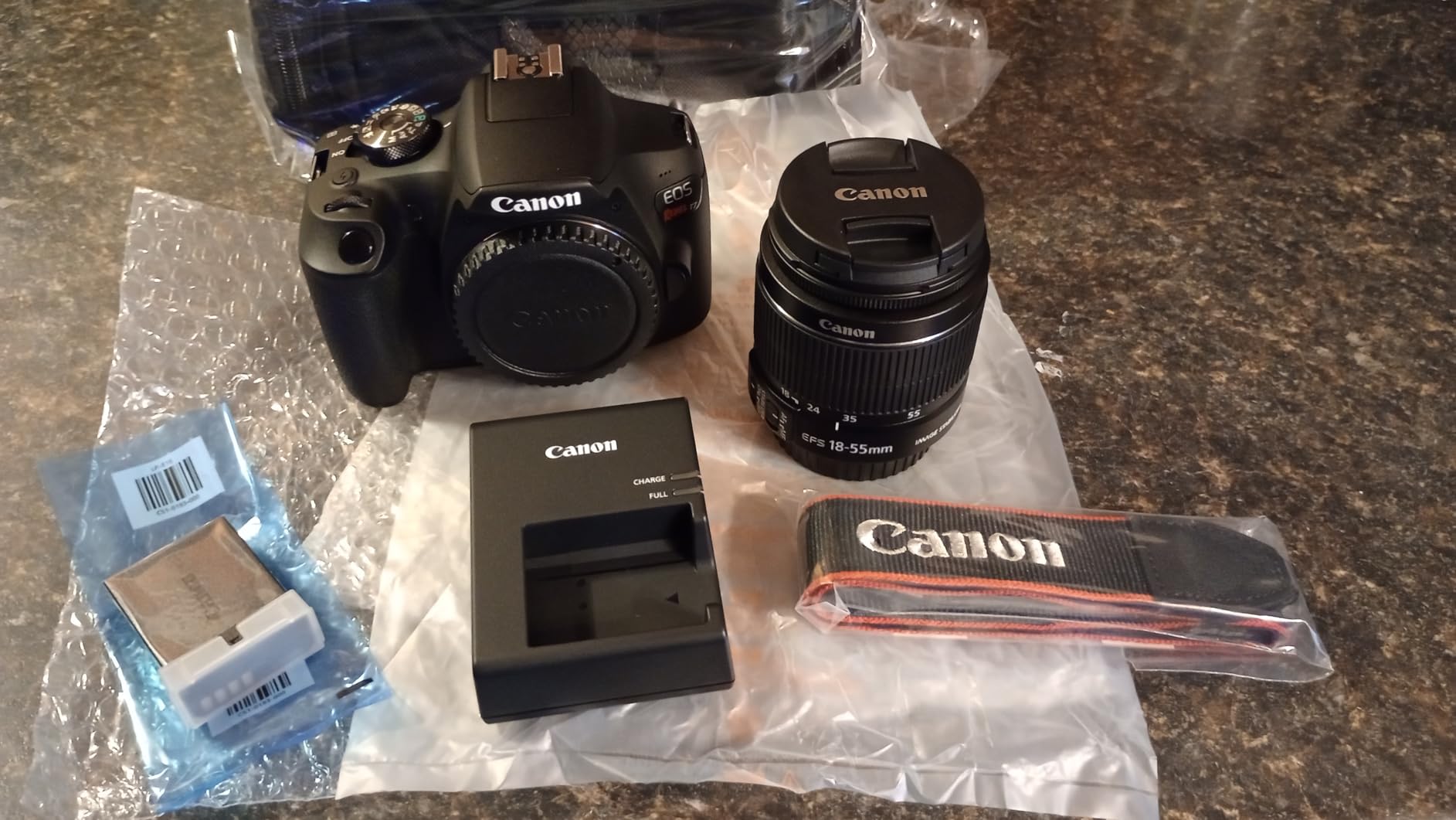 EOS Rebel T7 DSLR Camera | 24.1MP APS-C CMOS Sensor with DIGIC 4+ Image Processor | Built-in Wi-Fi & NFC | EF Lens Compatible Beginner Photography Camera Kit with Shoulder Bag and 64GB Card customer photo 2