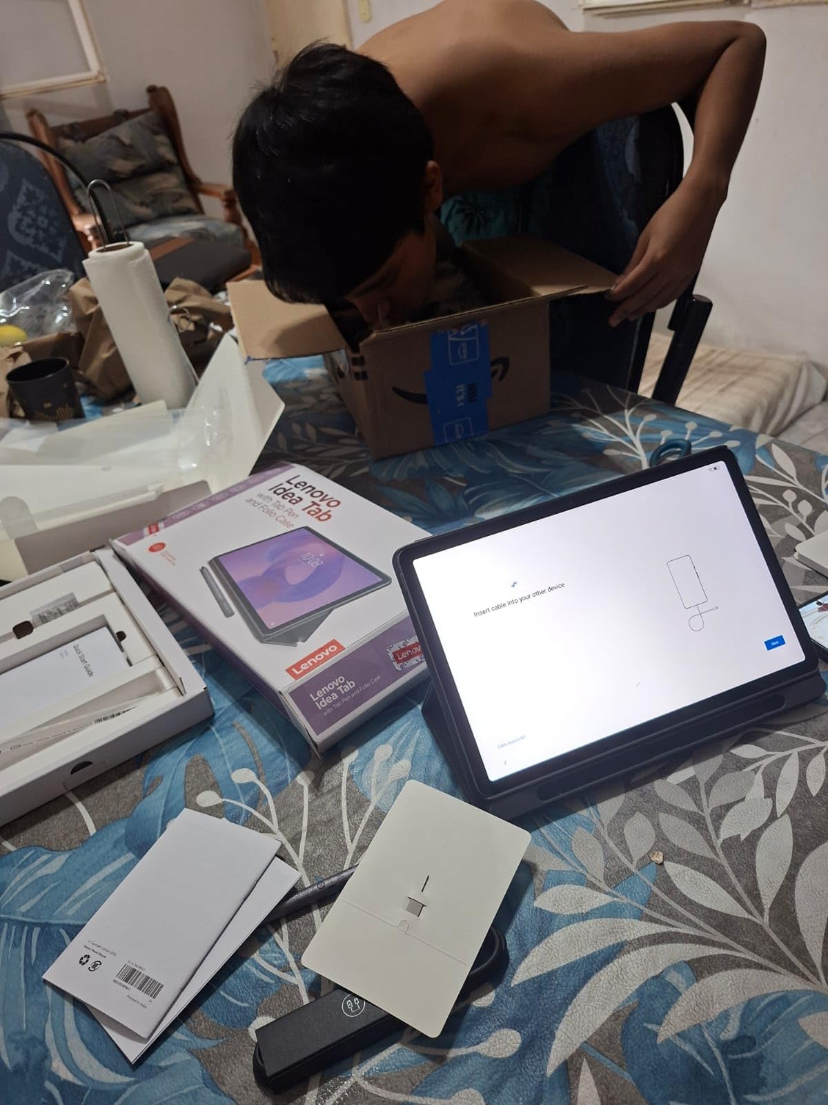 Lenovo Idea Tab - College Tablet - 11 inch 2.5K IPS Touchscreen Display 90Hz - 8GB Memory 256GB Storage with Tab Pen and Folio Case customer photo 2