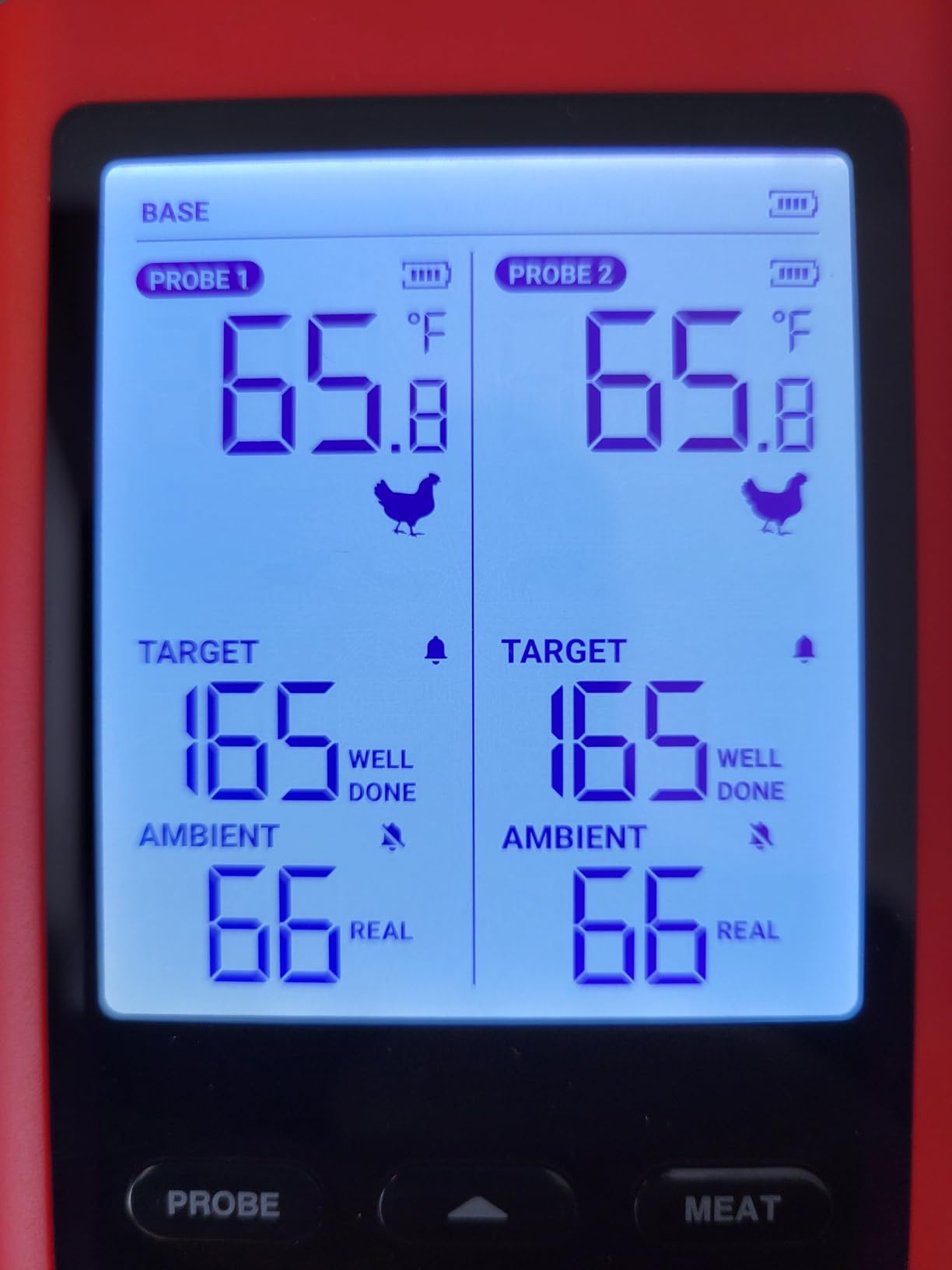 ThermoMaven 3000FT Smart Wireless Meat Thermometer, Sub-1G Long Range, 6 Sensors NIST Certified Accuracy, 2 Thin Probes, Standalone Base with Large LCD for Grill, Smoker, Oven, BBQ customer photo 1