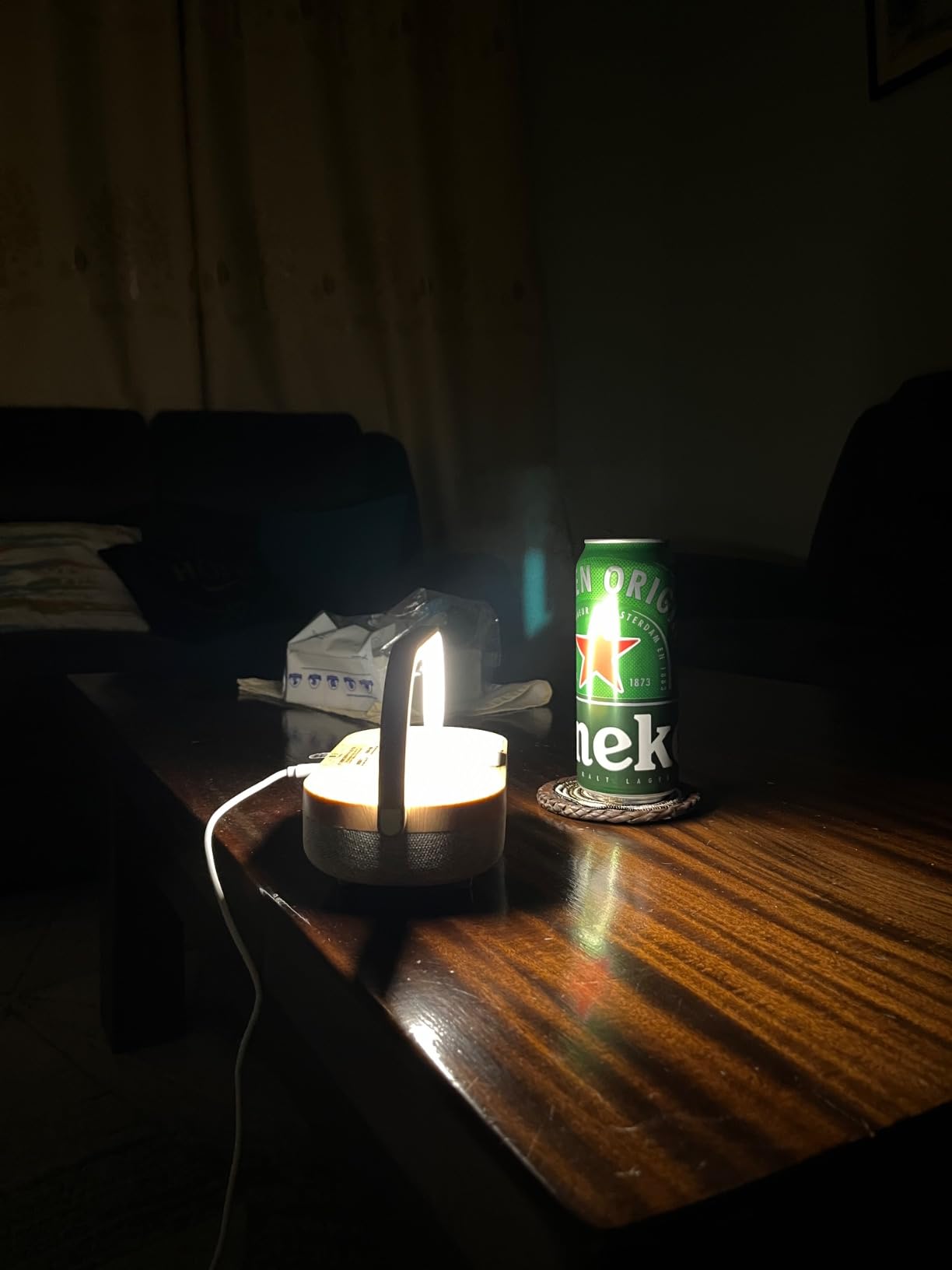 Nightstand Lamp with Wireless Charger,Unique Gifts for Women 4 in 1 Touch Bedside Lamp,Bluetooth Speaker Lamp,Portable Phone Holder,Dimmable LED Night Light Birthday Gifts for Her, Him, Mom,Dad customer photo 2