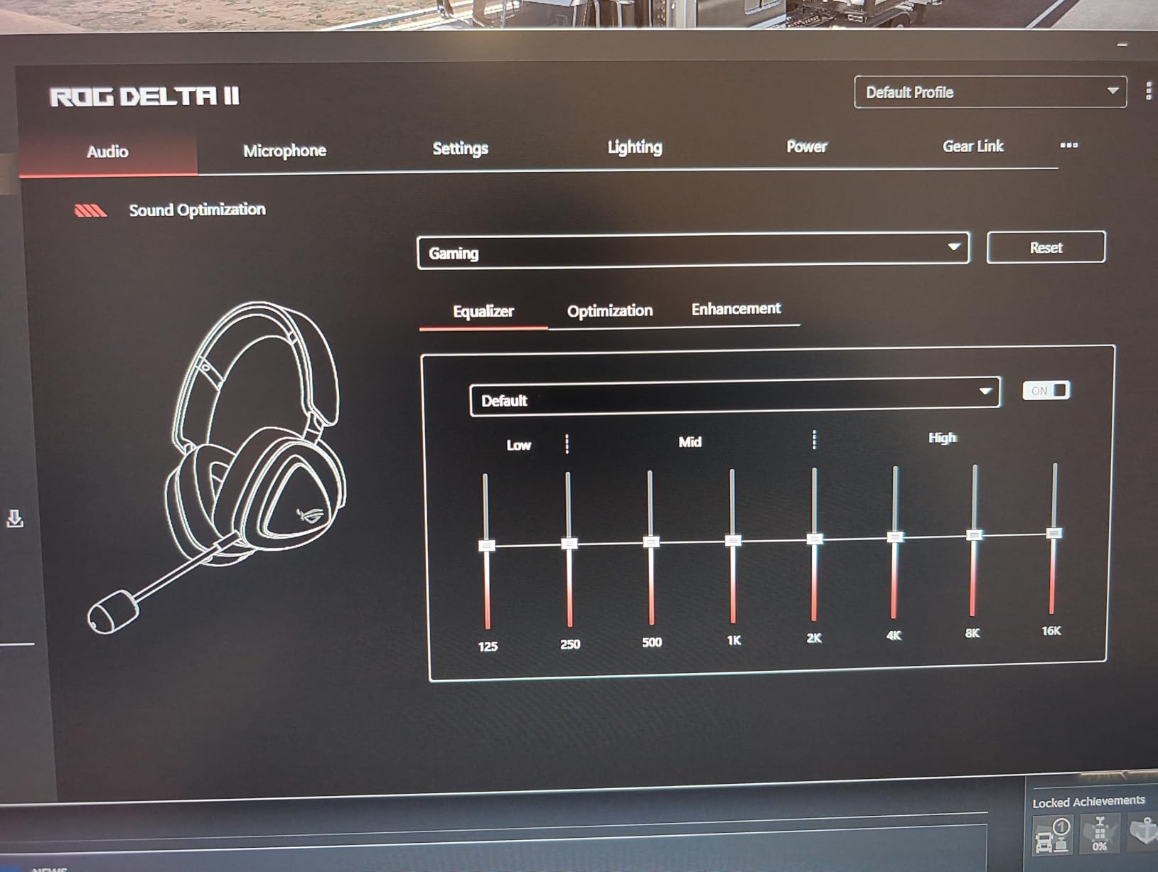 ASUS ROG Delta II Wireless Gaming Headset with Detachable Mic - Tri-Mode (BT, 2.4GHz, 3.5mm), 50mm Titanium-Plated Drivers, 110Hr Battery, Lightweight, for PC, PS5, PS4, Xbox, Switch, Mobile - White customer photo 1
