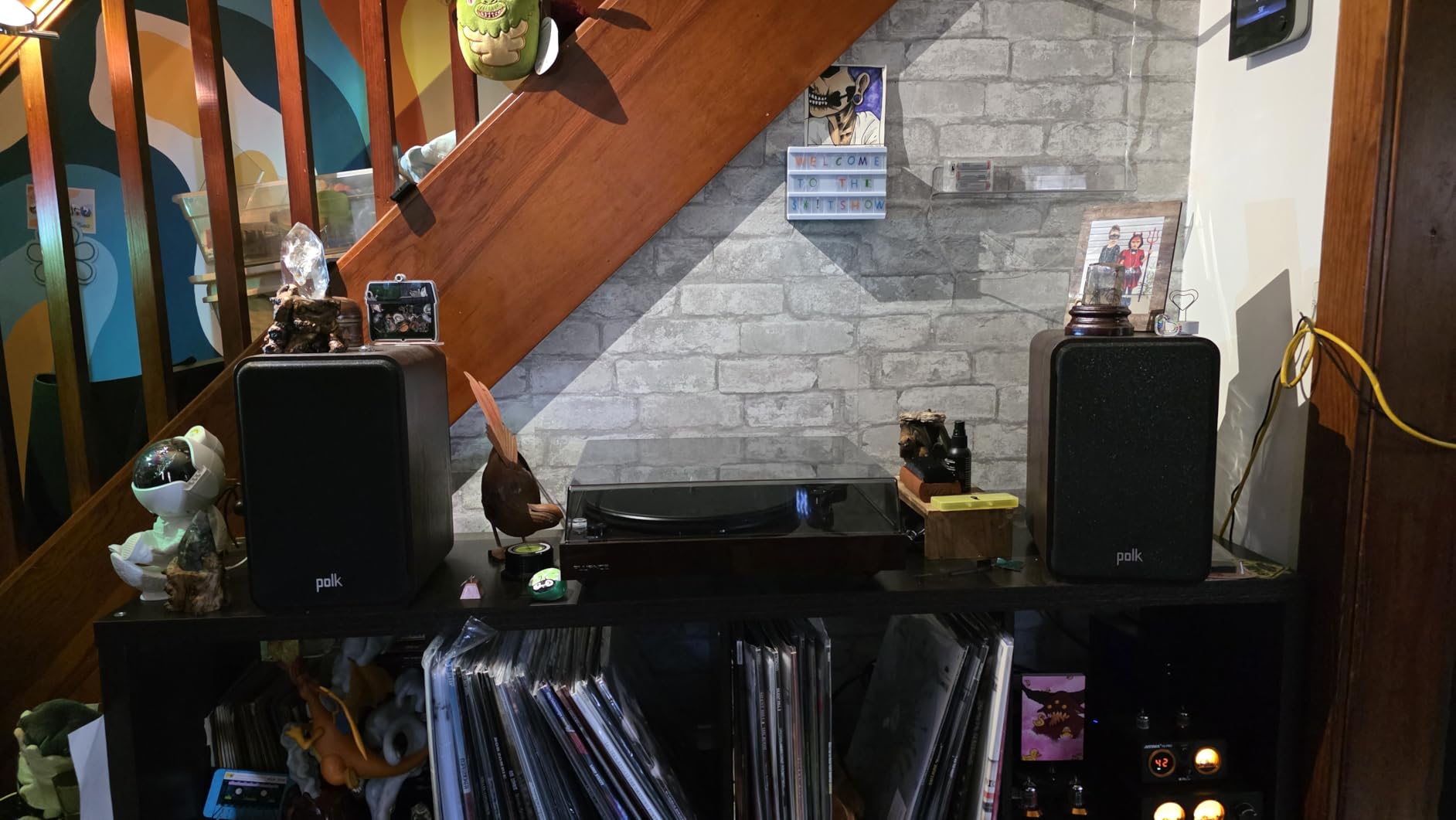 Douk Audio P7 Phono Preamp: Vacuum Tube Turntable Preamplifier with Balanced XLR Output, High-Pass Filter, Bass & Treble Control, Bypass for MM Record Player, Amplifier, Speaker customer photo 1