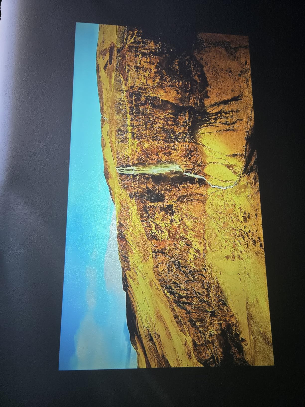 2000 ANSI Official Licensed Google TV Outdoor Projector 4K Decoding, Smart Projector with Wifi and Bluetooth, Auto Focus, Dolby Sound, Built-in Apps, HAPPRUN Indoor Home Theater with 270° Stand customer photo 1