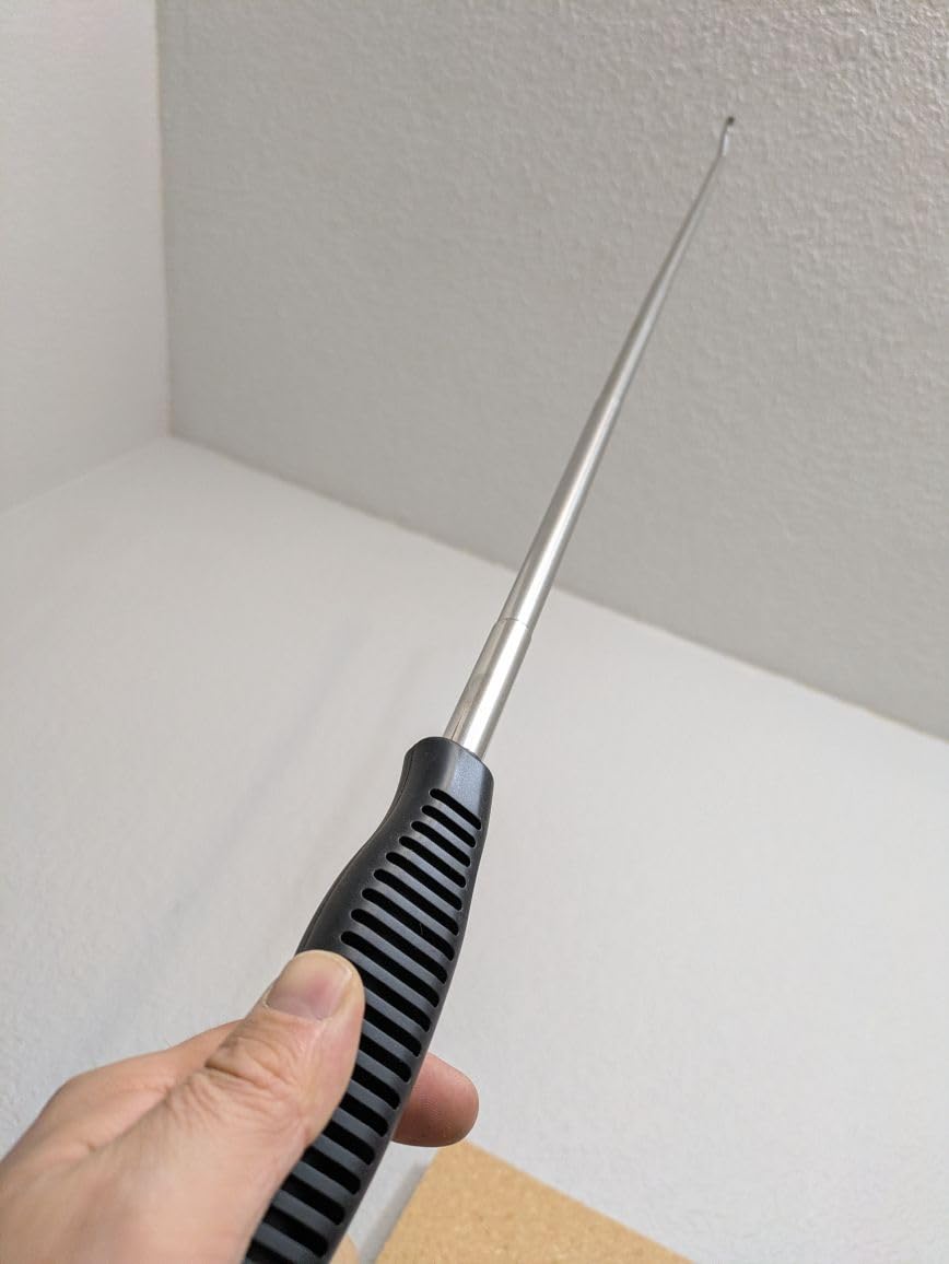 Hot Wire Anemometer AM-288 - HVAC Airflow Meter for Duct and Vent Testing, CFM/CMM Air Volume Calculation, Wind Speed & Temperature Measurement customer photo 2