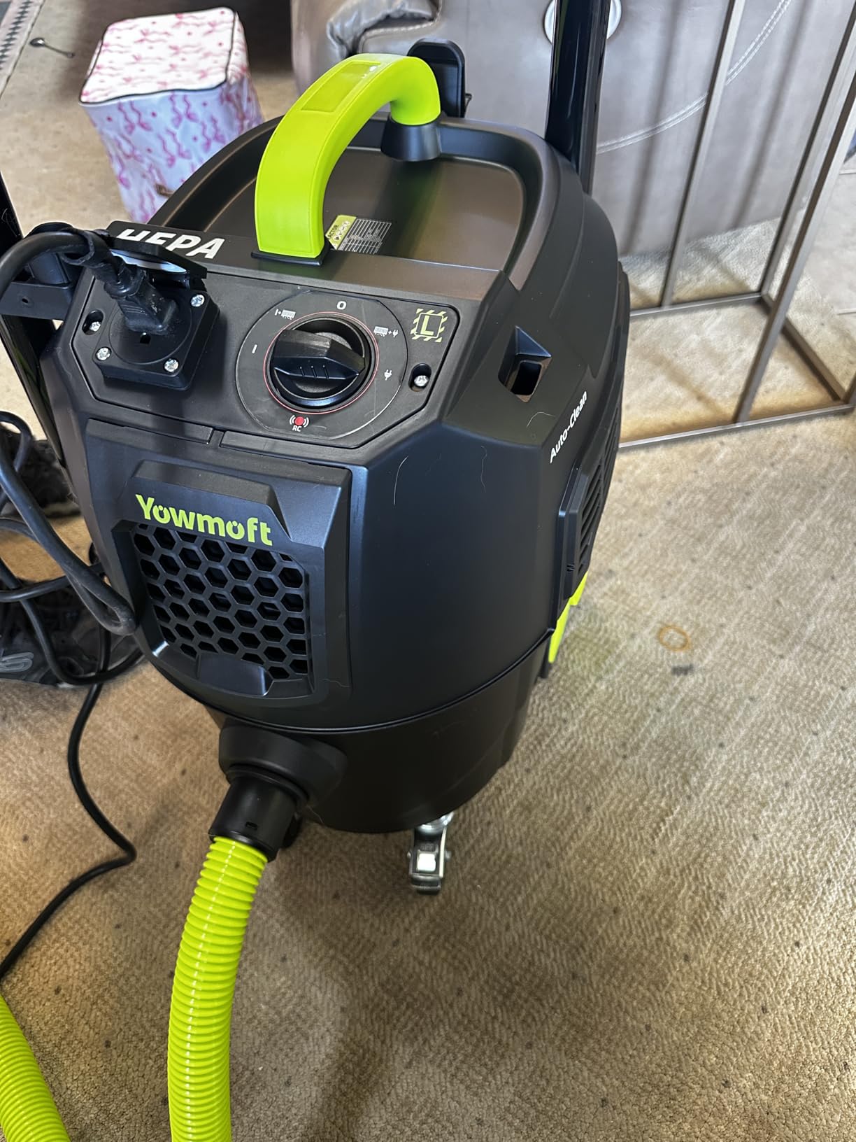 CVLA30 Dust Extractor for Woodworking with Auto HEPA Clean & Remote Control, 8 Gallon Dust Extractor Vacuum with 150CFM Airflow & Power Tool Connector, Dust Collectors for Workshop, Construction Sites customer photo 1