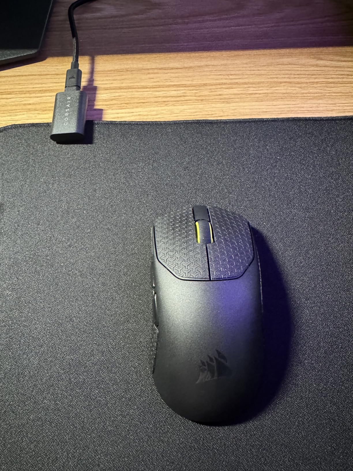 Corsair Sabre v2 PRO Ultralight FPS Wireless Gaming Mouse - 33,000 DPI, 36g Weight, 8,000Hz Hyper-Polling, Mechanical Switches, Up to 70-Hour Wireless Battery Life, Web Hub - Black customer photo 1