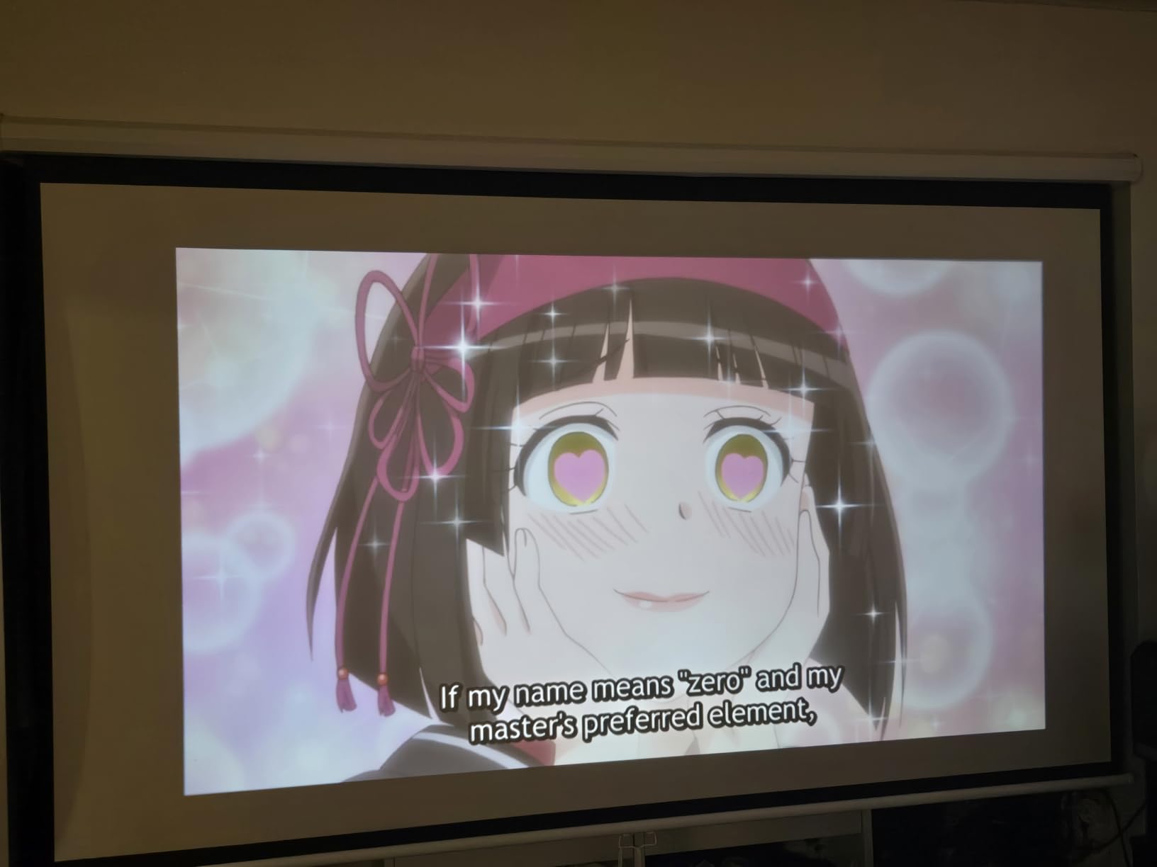 Aurzen Roku TV Smart Projector with Wifi and Bluetooth, Roku Streaming Experience Built-in, 1080P FHD, Dolby Audio, Auto Focus & Keystone, Zoom, Movie Portable Outdoor Mini Projector, White customer photo 1