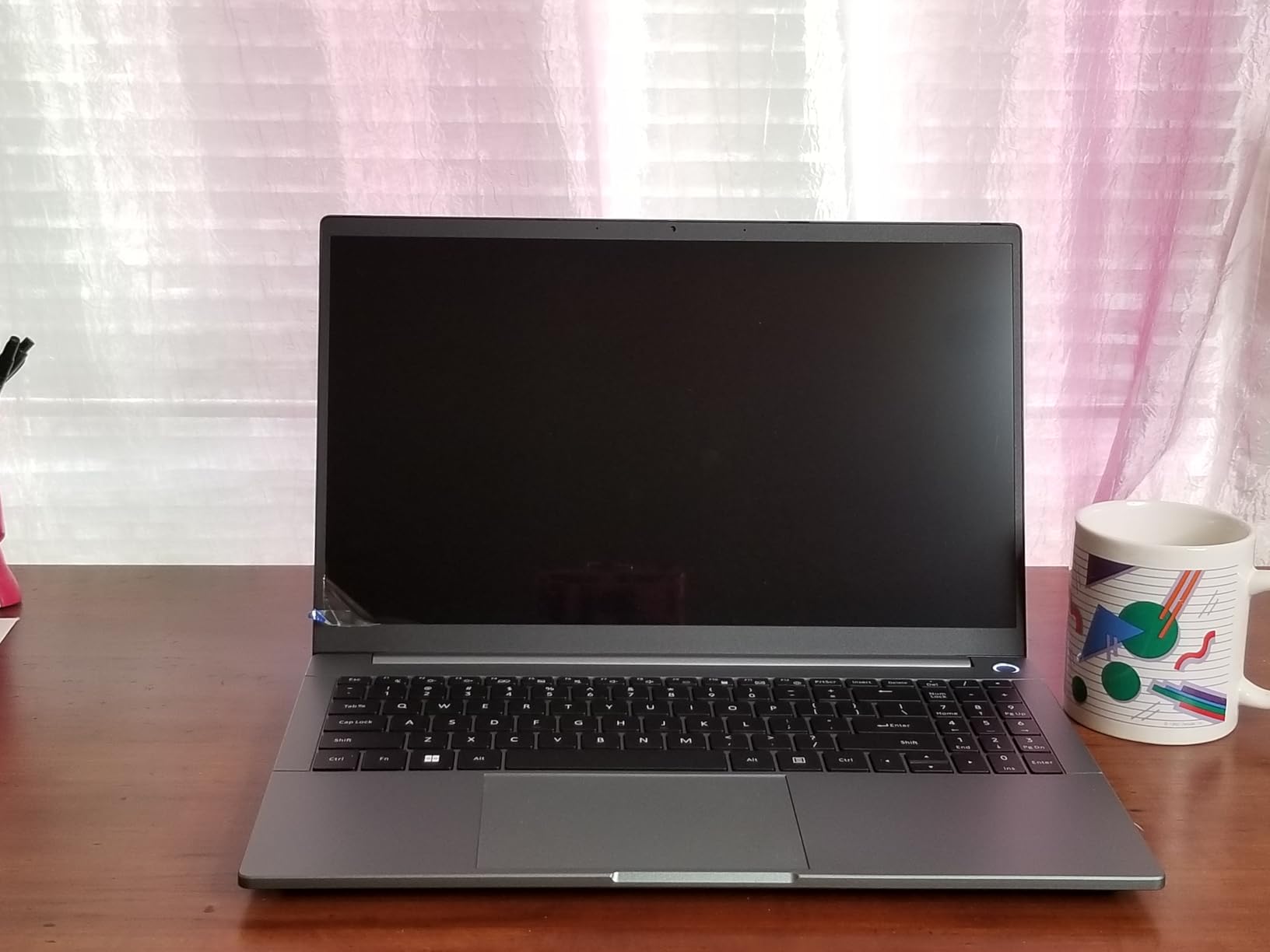 15.6 inch Gaming Laptop,with 16GB RAM,512GB SSD,R5 7520H Processor (Up to 4.2GHz), 1920 x 1080 Display, Wi-Fi 5, Bluetooth 4.2, HDMI Port x1,90hz for screen,A/D Metal shell,Backlit Keyboard,Win11 Pro customer photo 1