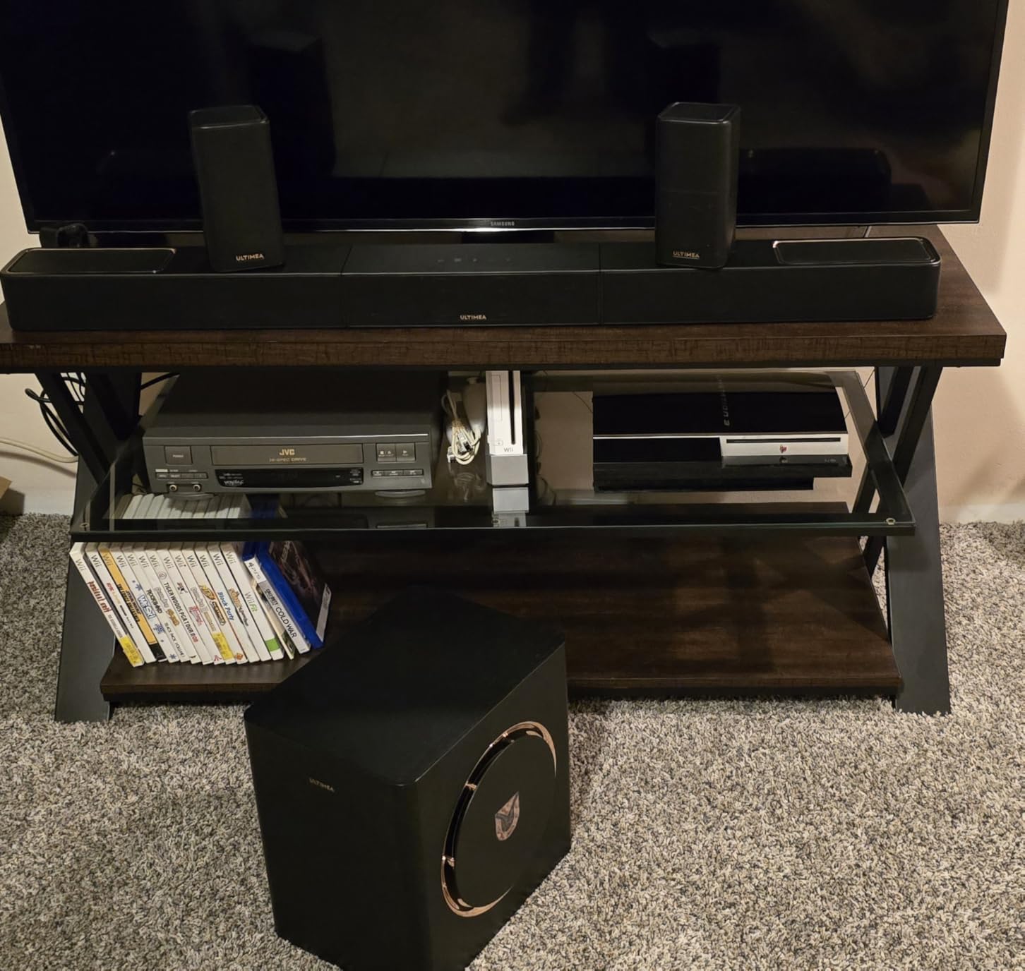 ULTIMEA Skywave X40 5.1.2ch Sound Bar for Smart TV w/Dolby Atmos, Wireless Surround Sound System for TV, 530W Soundbar with Wireless Subwoofer, GaN Amplifier, 4K HDR Pass-Through, HDMI eARC, BT 5.4 customer photo 2