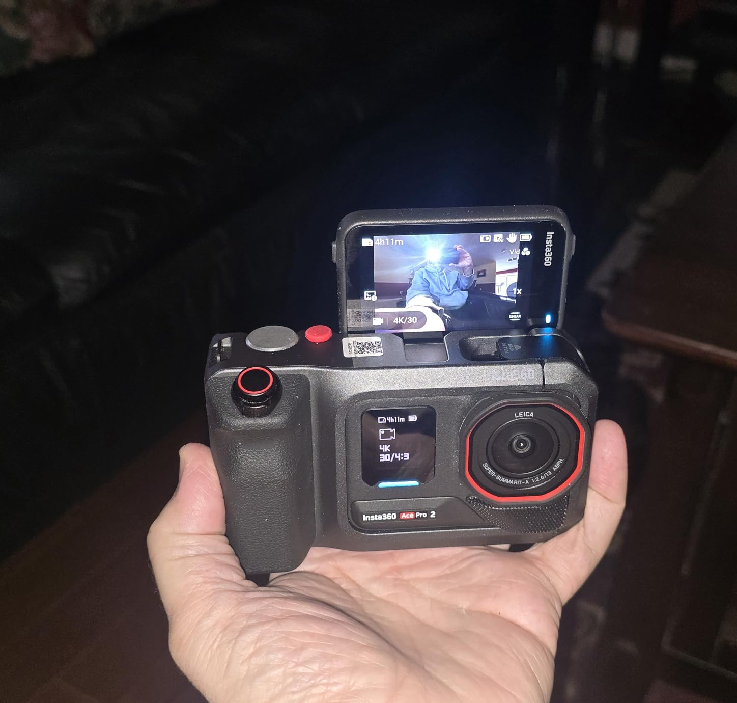 Ace Pro 2 Dual Battery Bundle - 8K Waterproof Action Camera Co-Engineered with Leica, 1/1.3