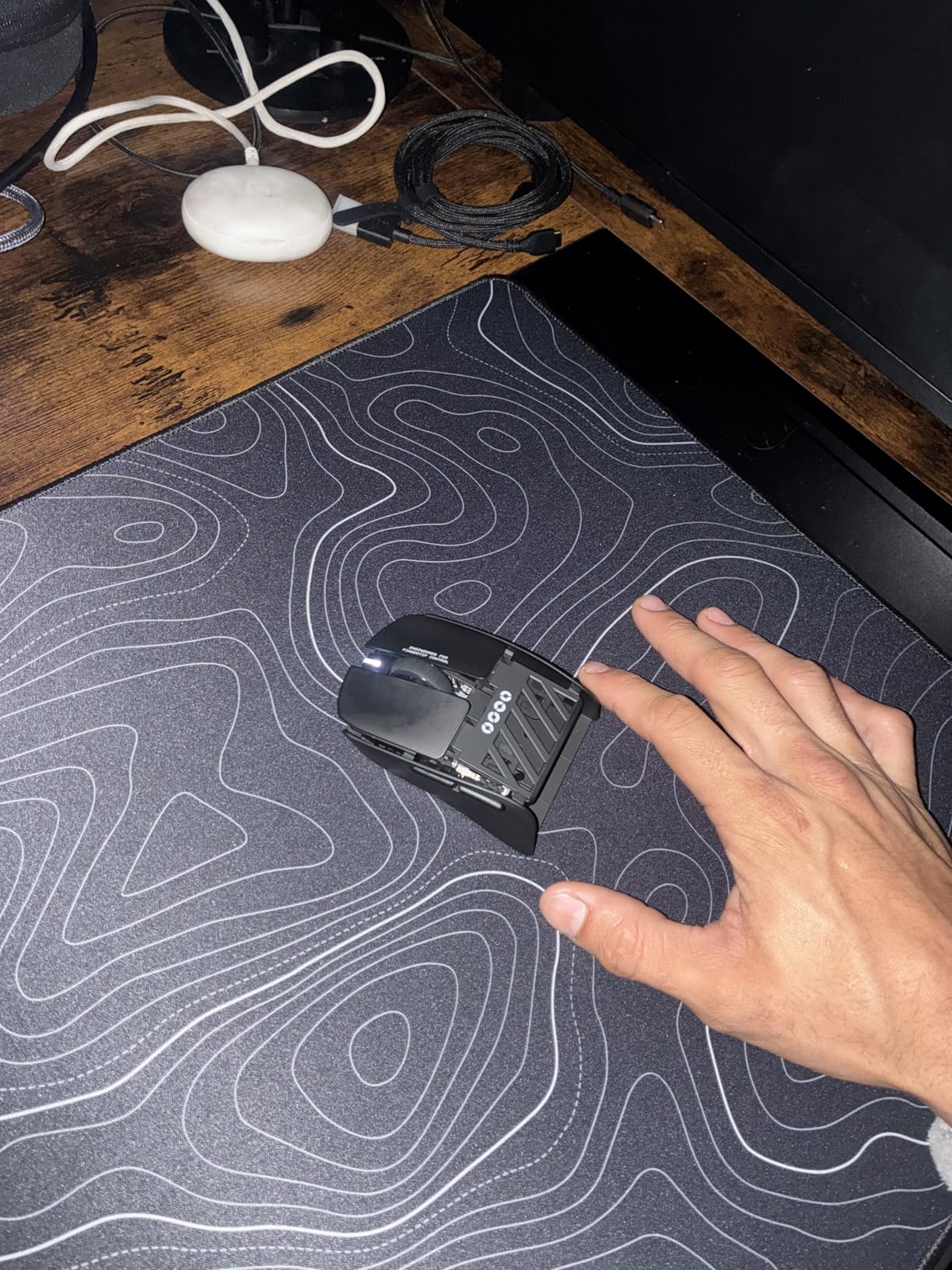 Pulsar Gaming Gears LAB X2F Wireless Fingertip Gaming Mouse, Ultra Lightweight 1.34 oz (38 g), HUANO Blue Pink Dot Switches, 32,000 DPI, 750 IPS, XS-1 Sensor, 8K Compatible (Black) customer photo 1