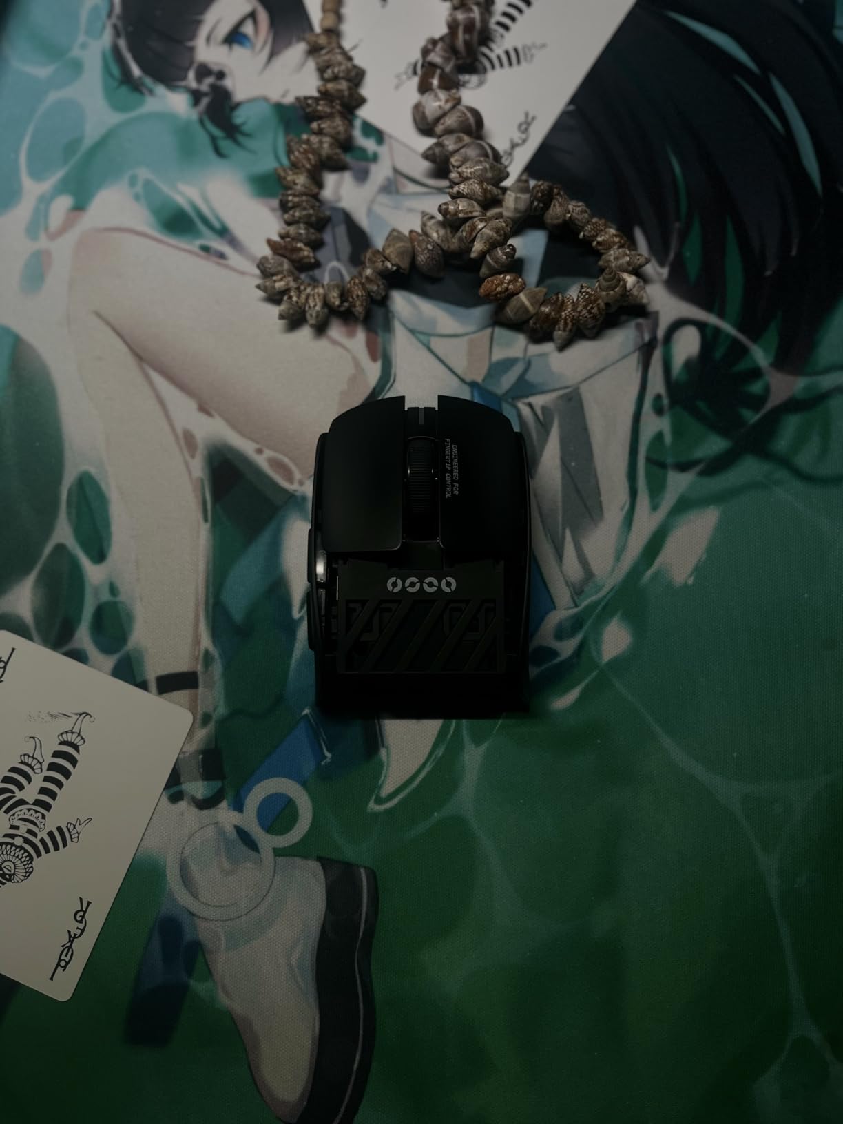 Pulsar Gaming Gears LAB X2F Wireless Fingertip Gaming Mouse, Ultra Lightweight 1.34 oz (38 g), HUANO Blue Pink Dot Switches, 32,000 DPI, 750 IPS, XS-1 Sensor, 8K Compatible (Black) customer photo 2